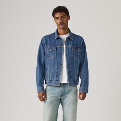 Trucker Jacket — Million Dollar - Dark Wash 3