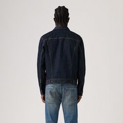 Trucker Jacket — Wash It Out Rinse - Dark Wash 4