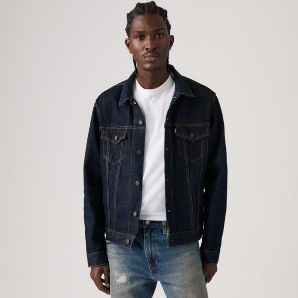 Trucker Jacket — Wash It Out Rinse - Dark Wash