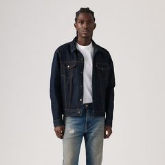 Trucker Jacket — Wash It Out Rinse - Dark Wash 3