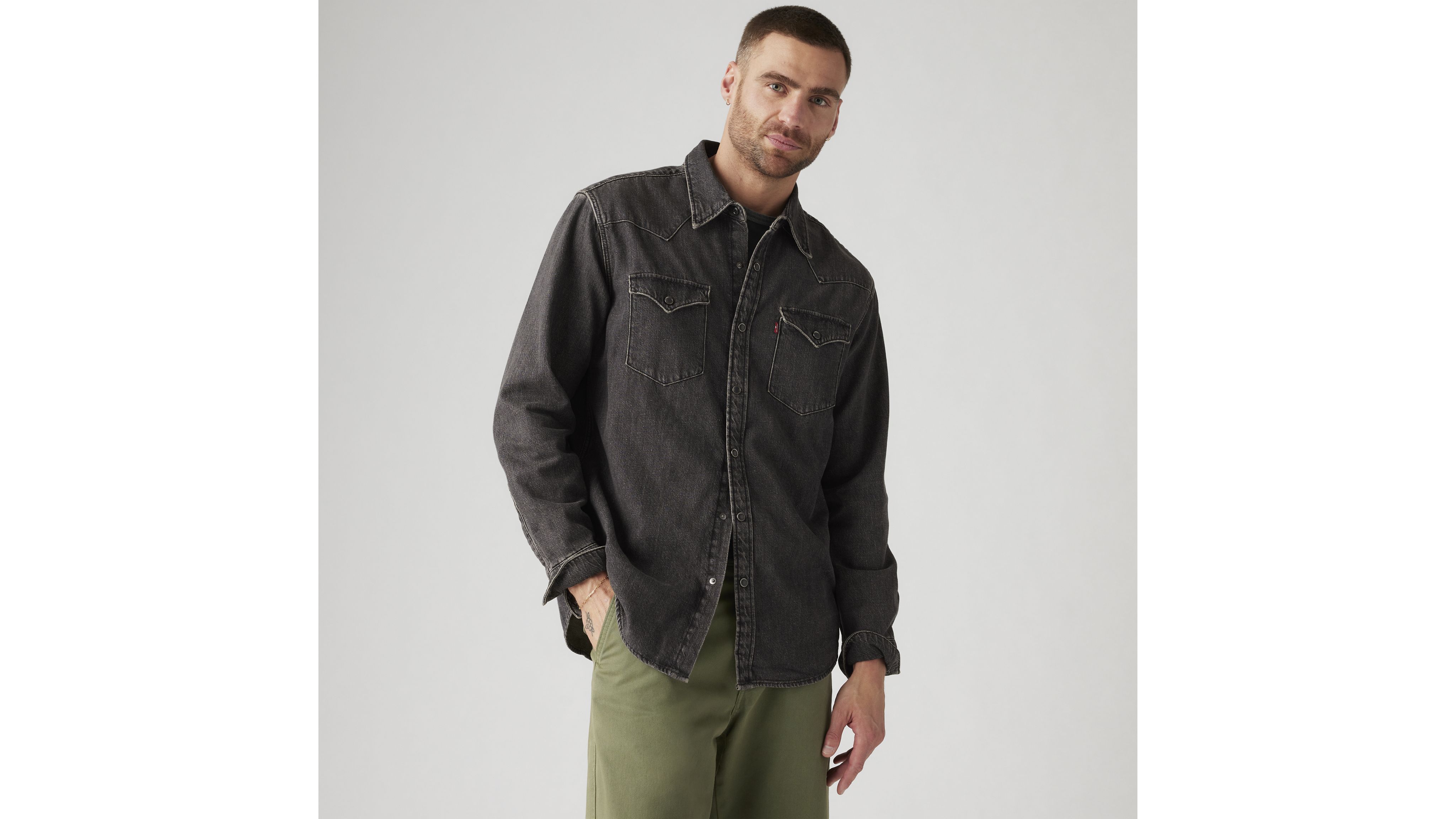 Barstow Western Denim Shirt 1