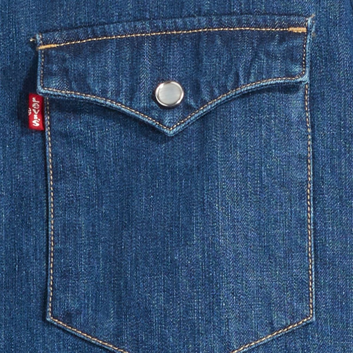 Barstow Standard Western Denim Shirt — LOWER HAIGHT