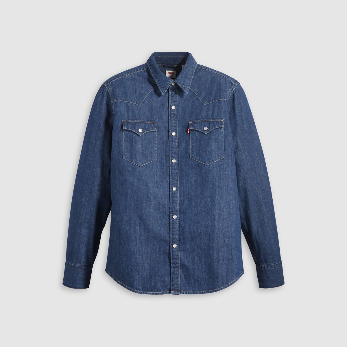 Barstow Standard Western Denim Shirt — LOWER HAIGHT