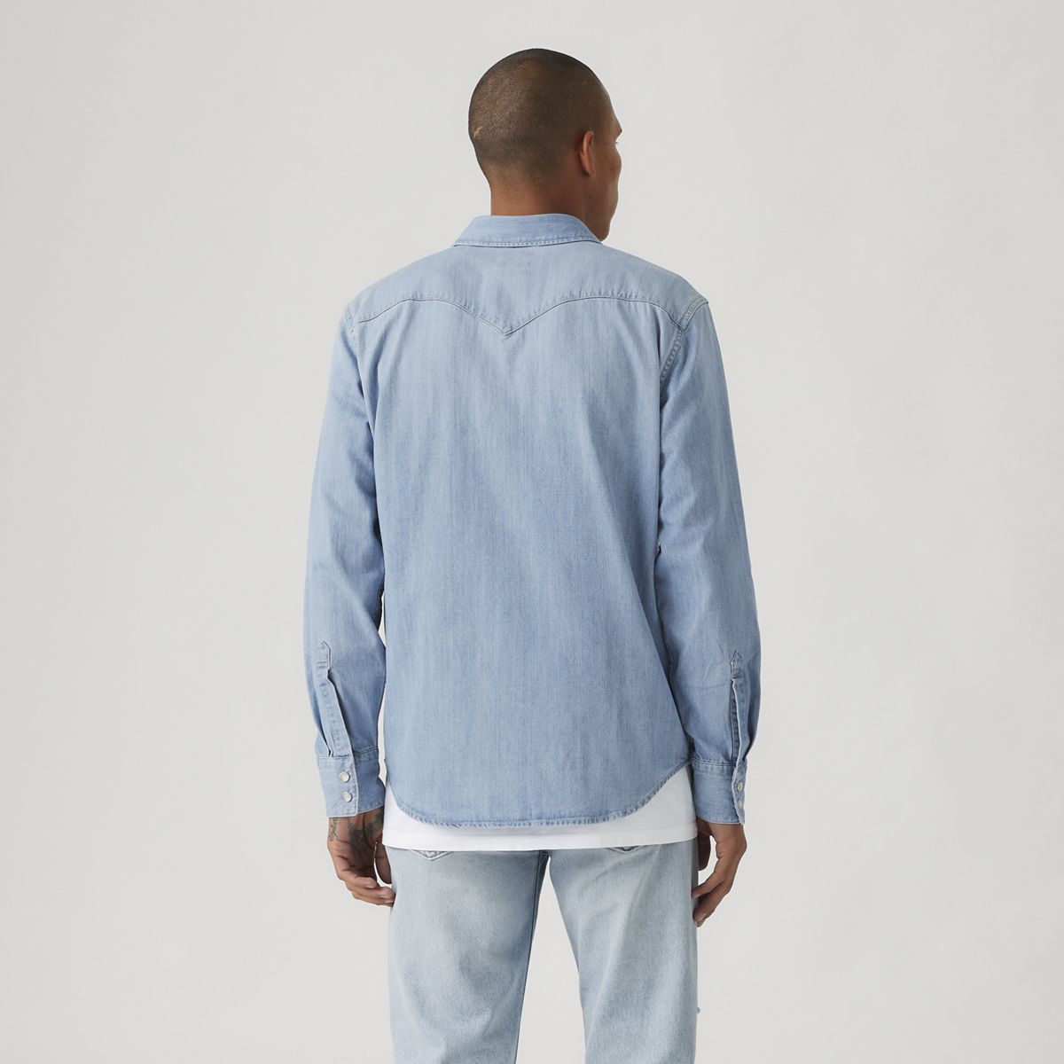 Barstow Standard Western Denim Shirt — ESTA NOCHE