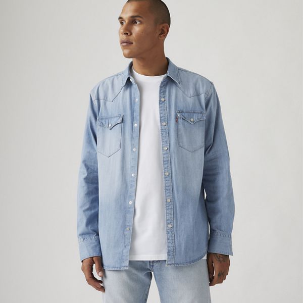 Barstow Standard Western Denim Shirt — ESTA NOCHE