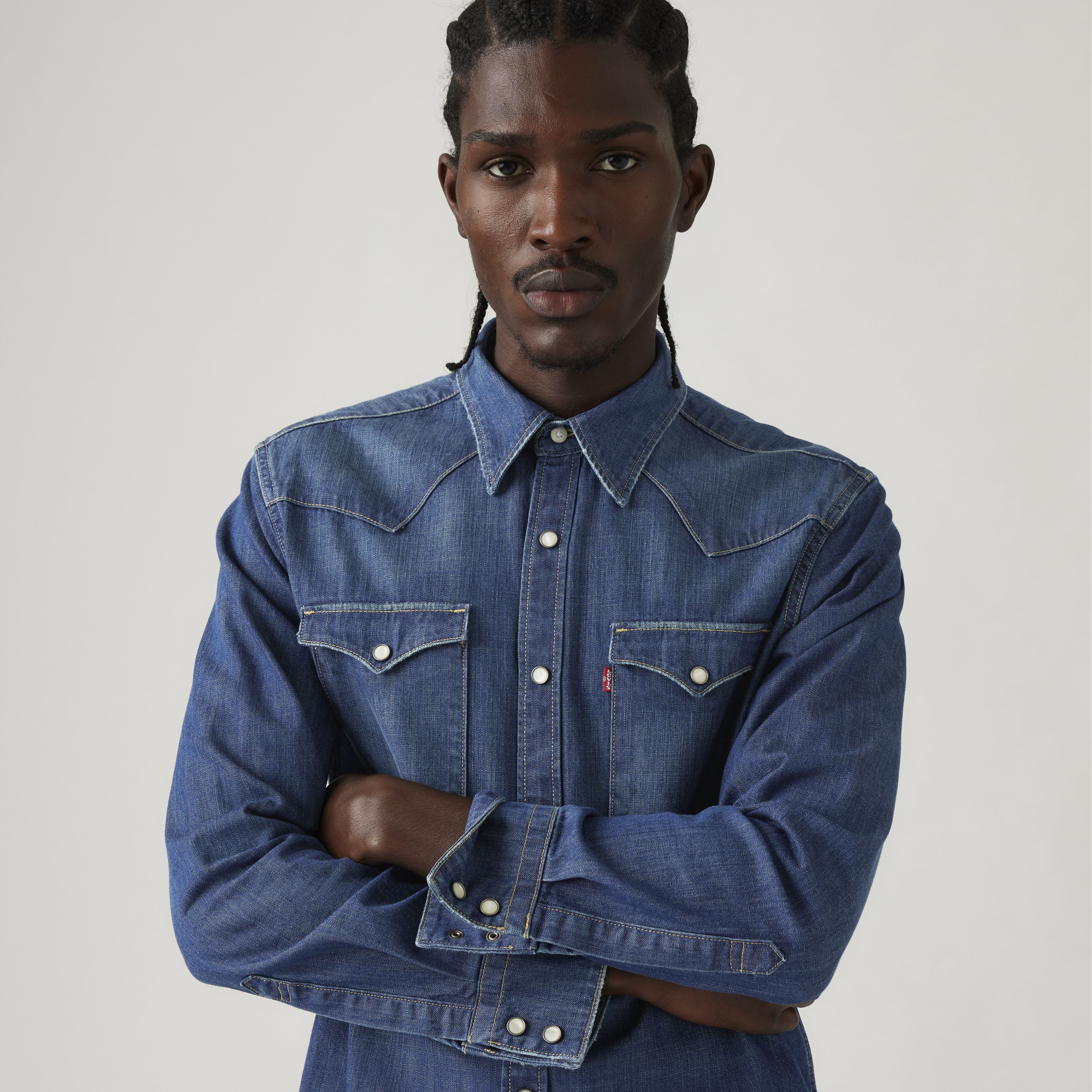 Barstow Western Denim Shirt - Dark Wash | Levi's® US