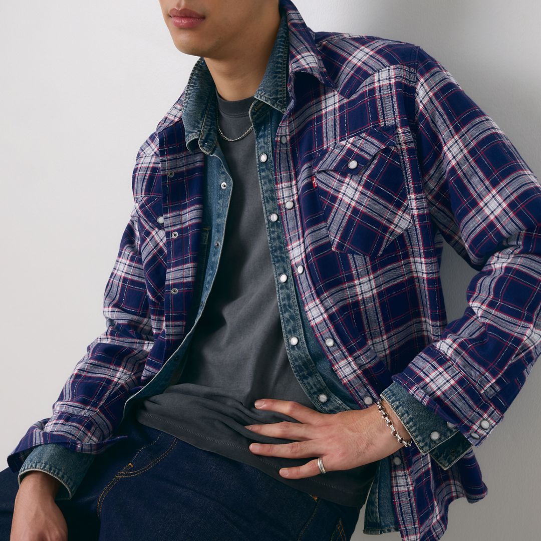 Levi's Barstow Western Shirt Chambray - Men's