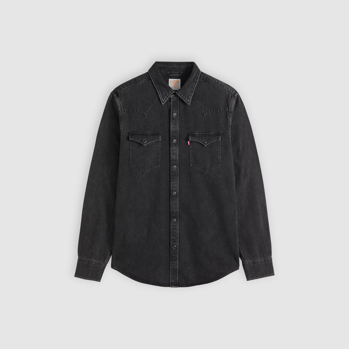 Barstow Standard Western Denim Shirt — Thermodapt Black - Black