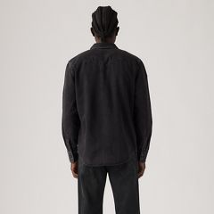 Barstow Standard Western Denim Shirt — Thermodapt Black - Black 4