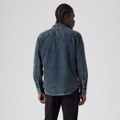 Barstow Standard Western Denim Shirt — Midnight Blue/Black Denim - Dark Wash 4