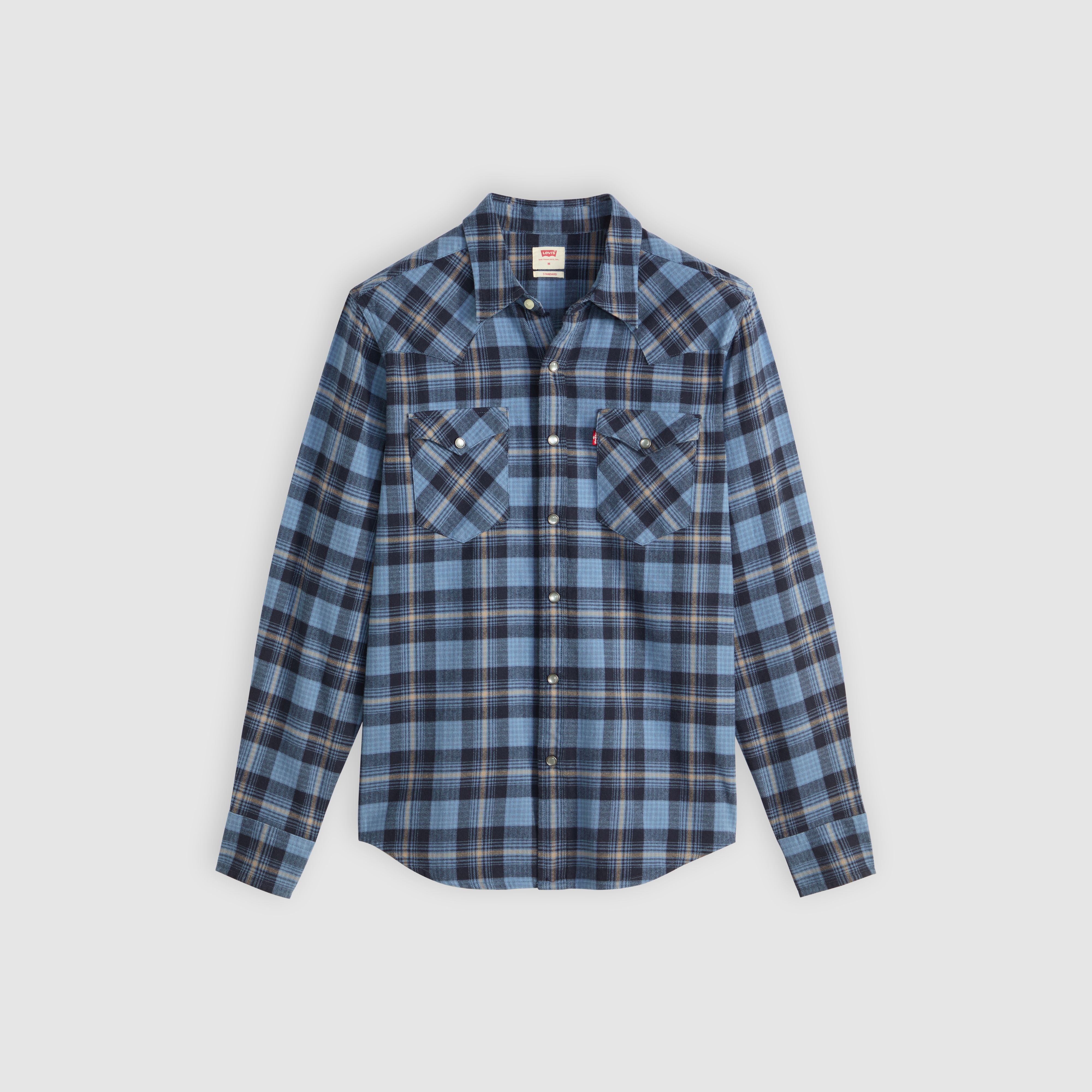 50's〜 Levi's フランネルシャツ Classic Standard Fit Western