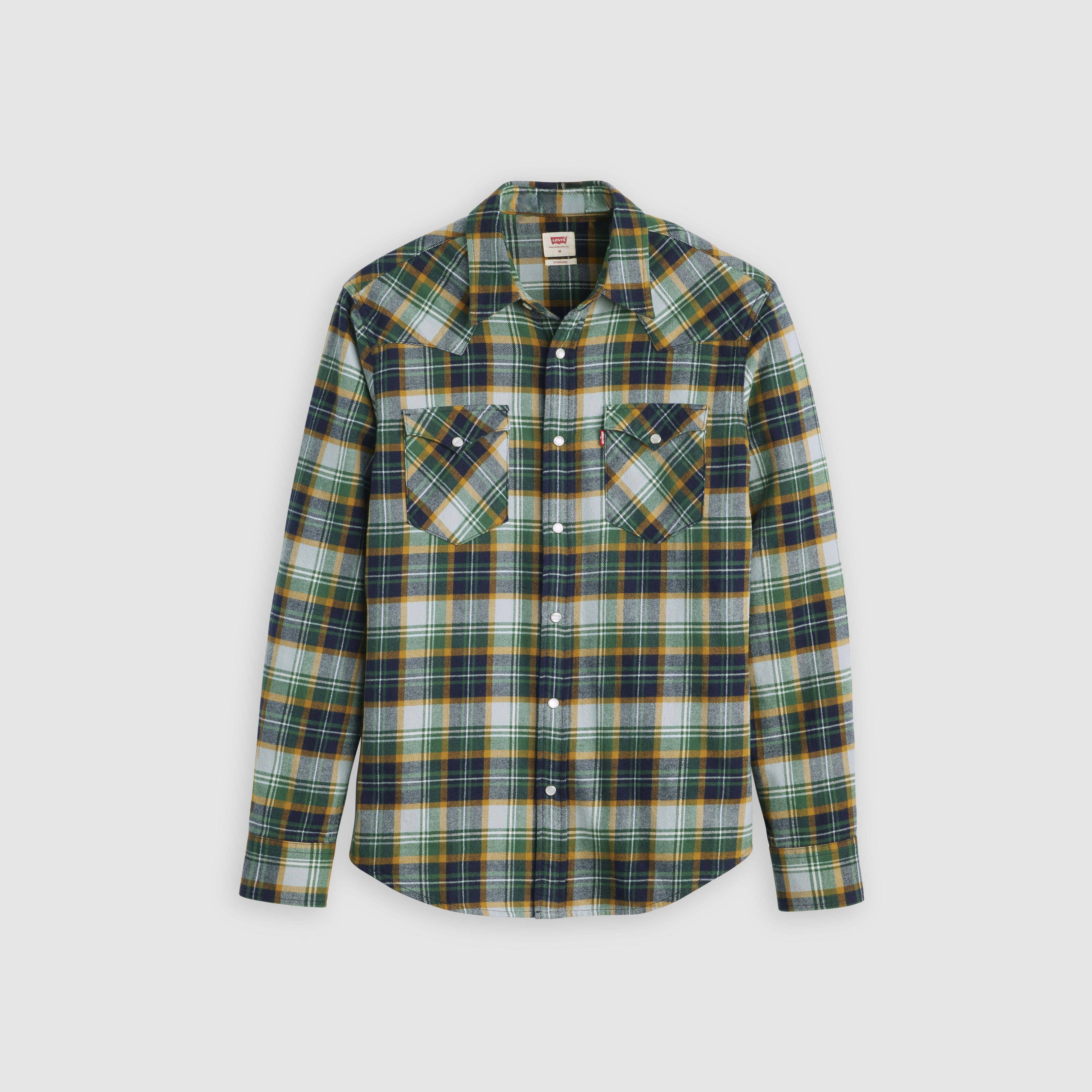 Classic Standard Fit Western Flannel Shirt 5