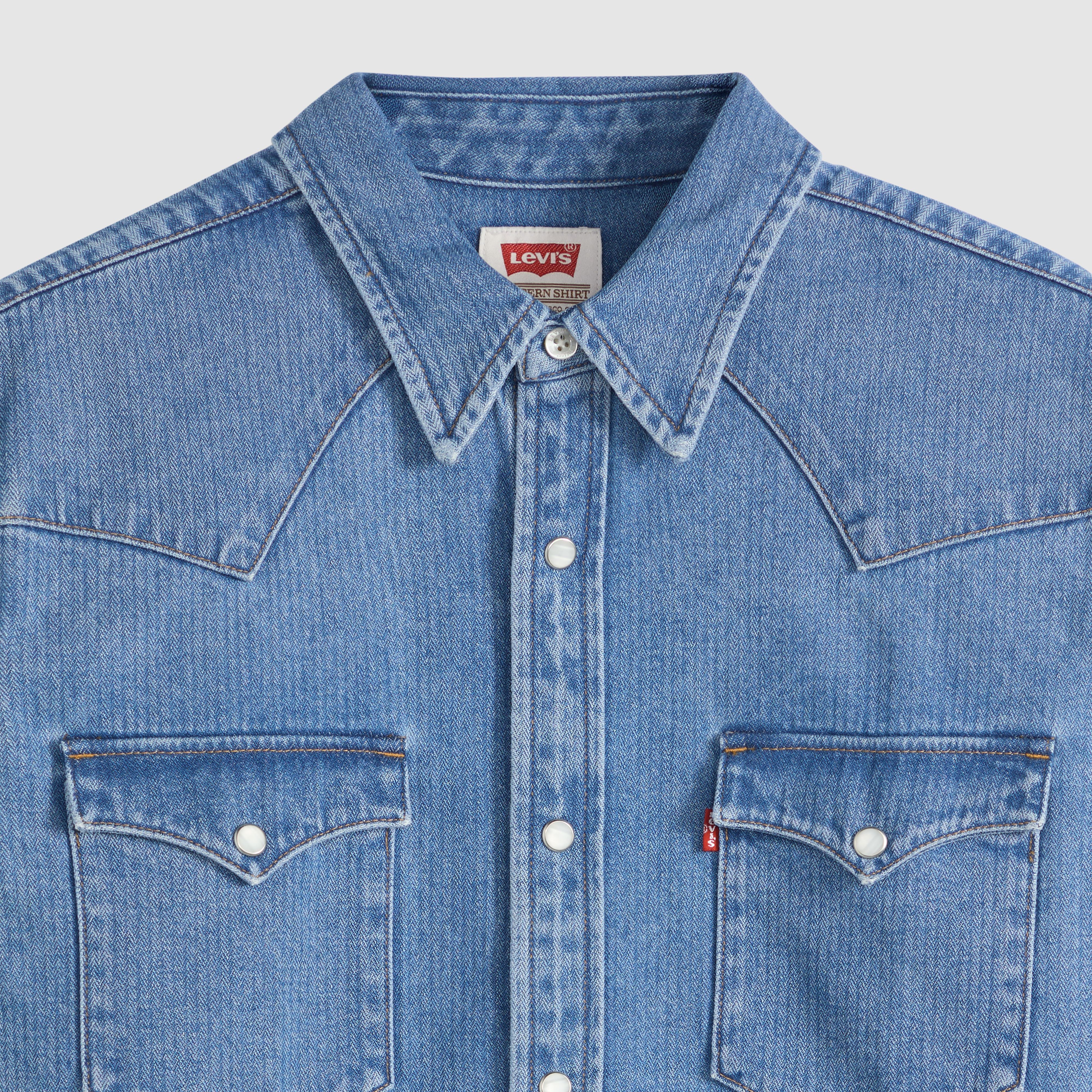 Classic Standard Western Denim Shirt 6