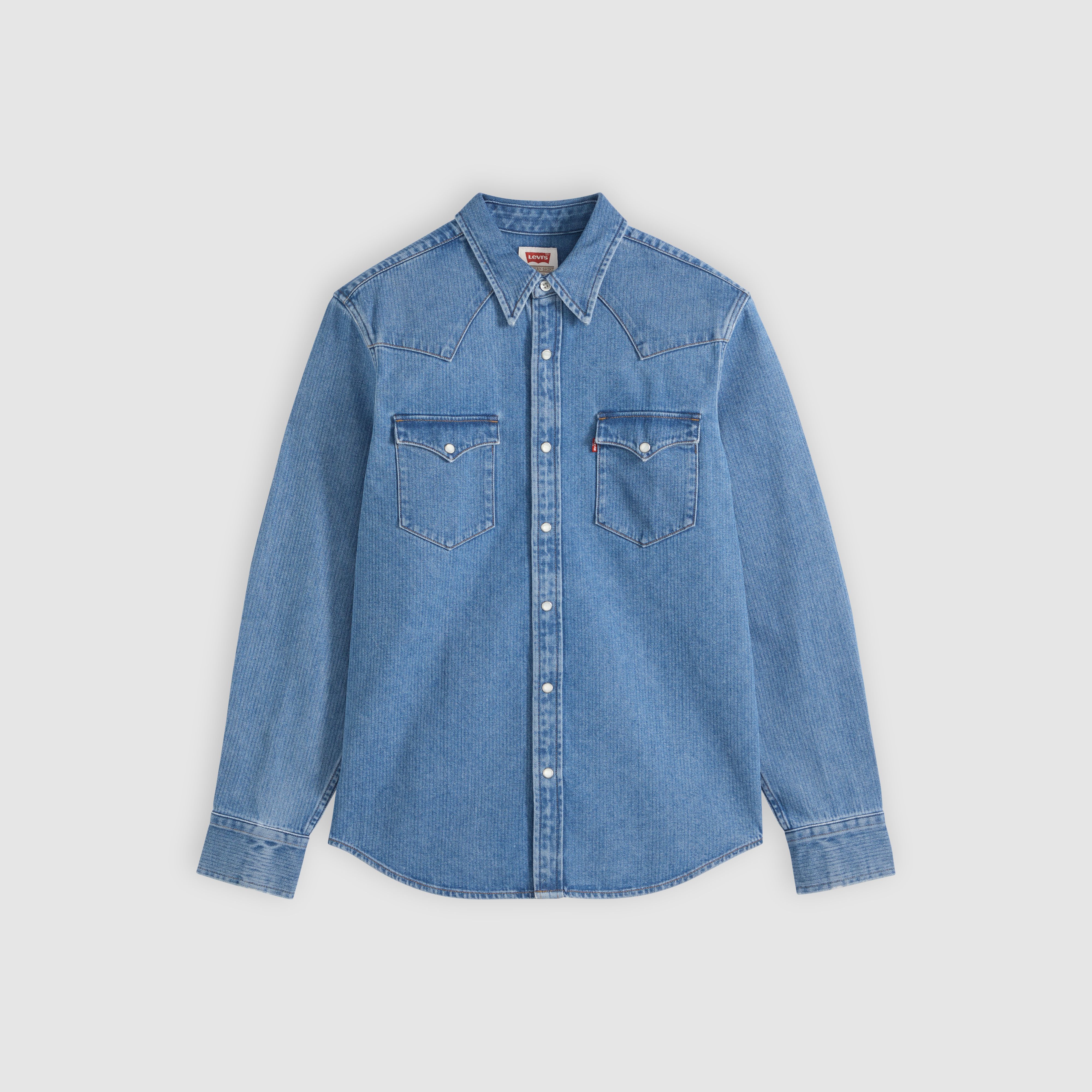 Classic Standard Western Denim Shirt 5