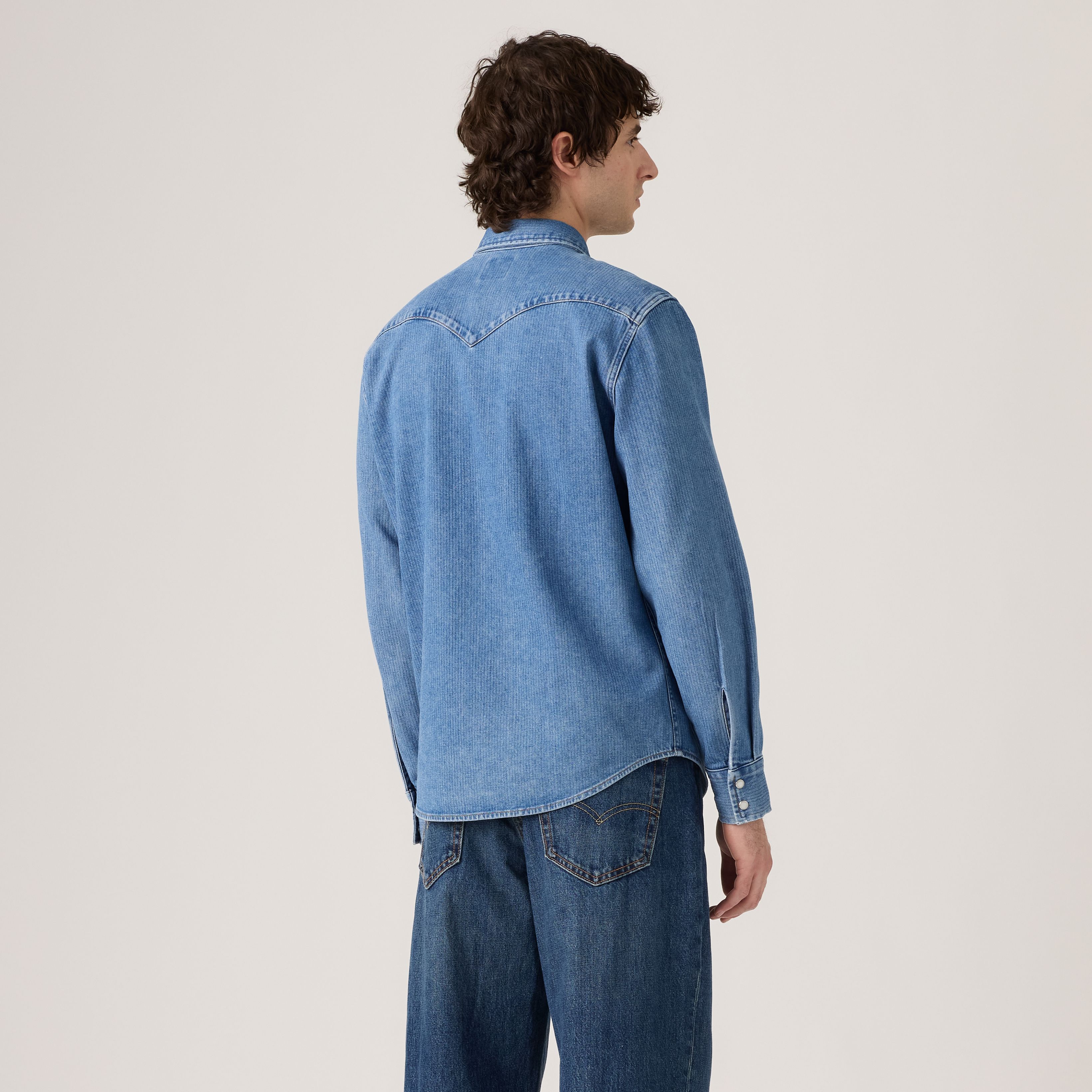 Classic Standard Western Denim Shirt 4