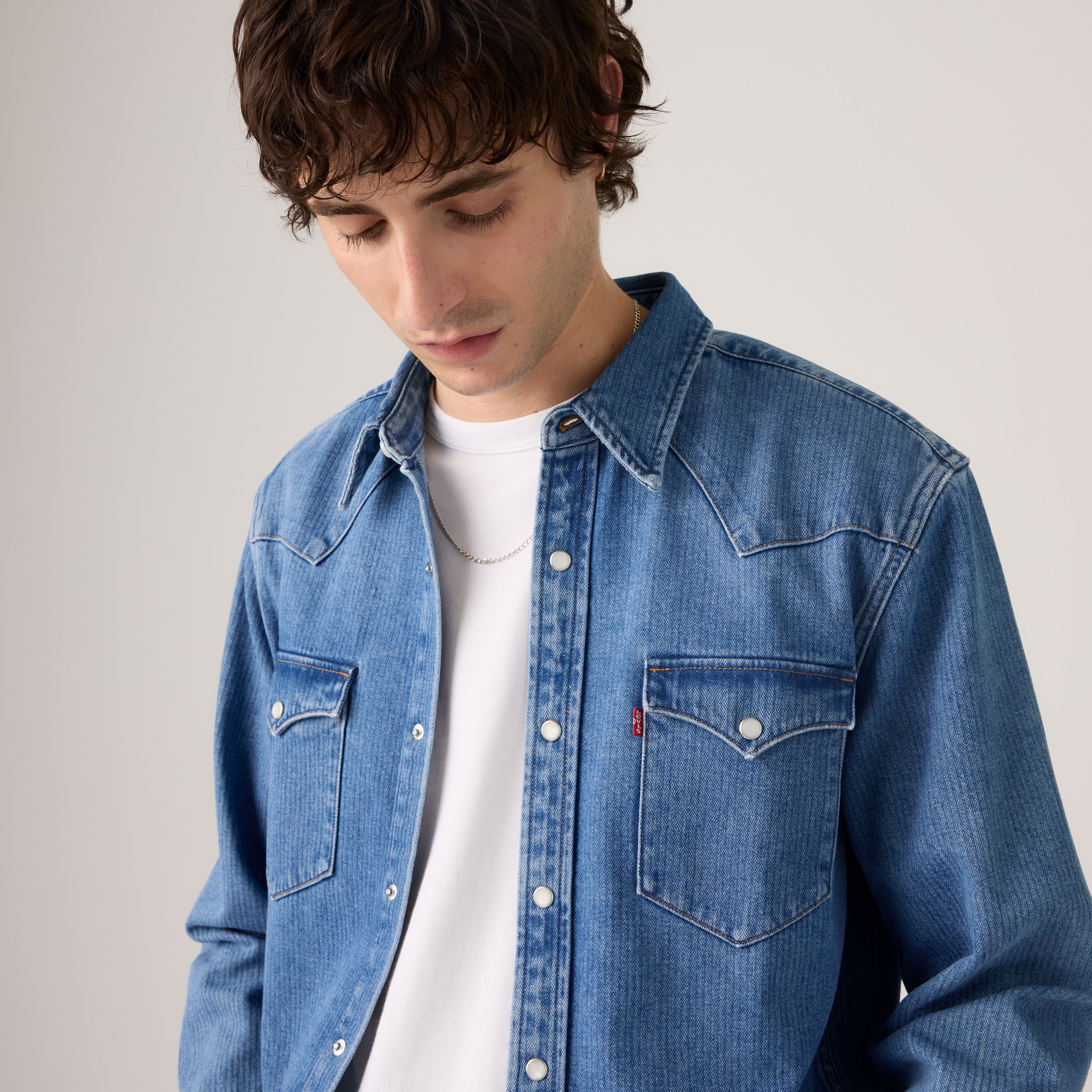 Classic Standard Western Denim Shirt 2