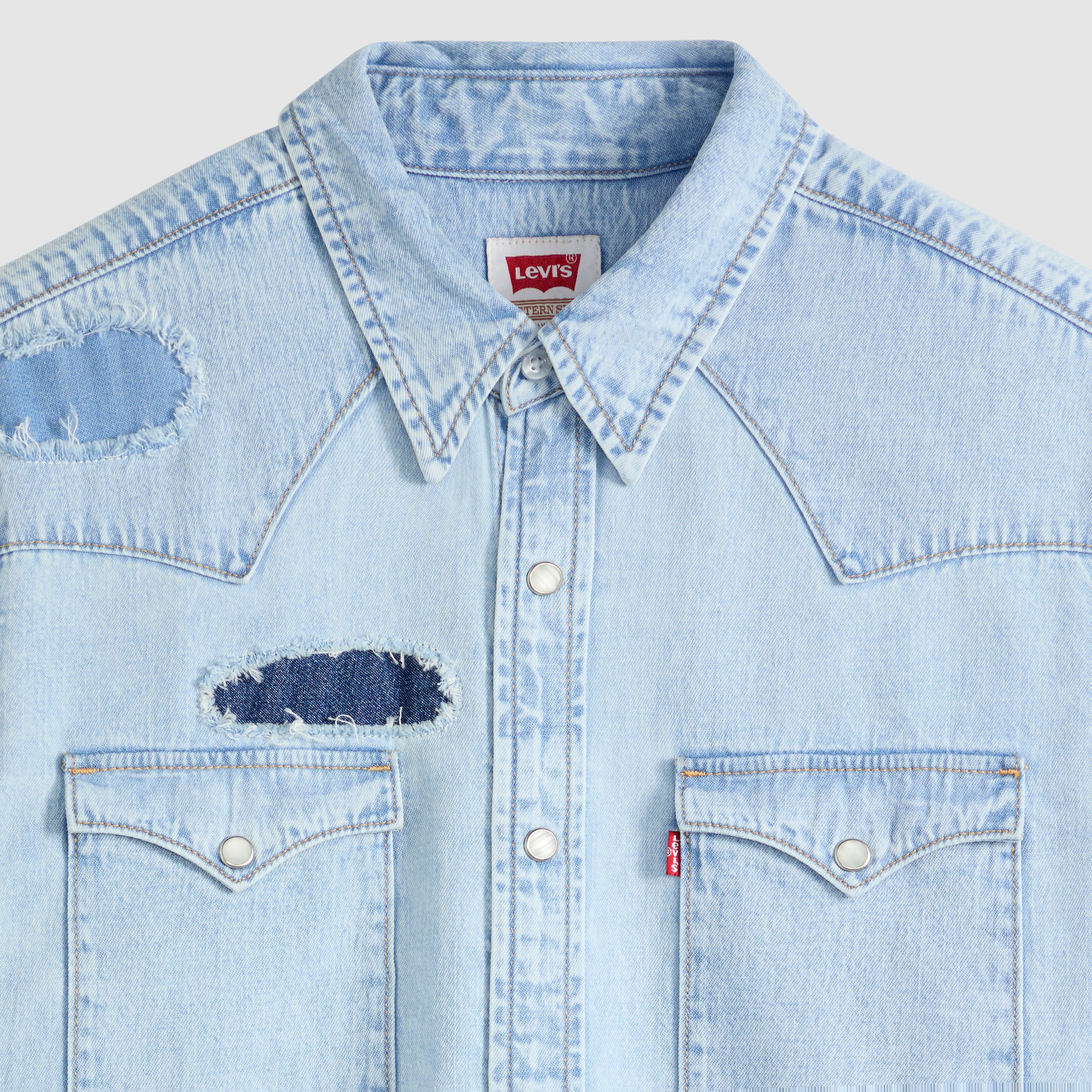Classic Standard Western Denim Shirt 6