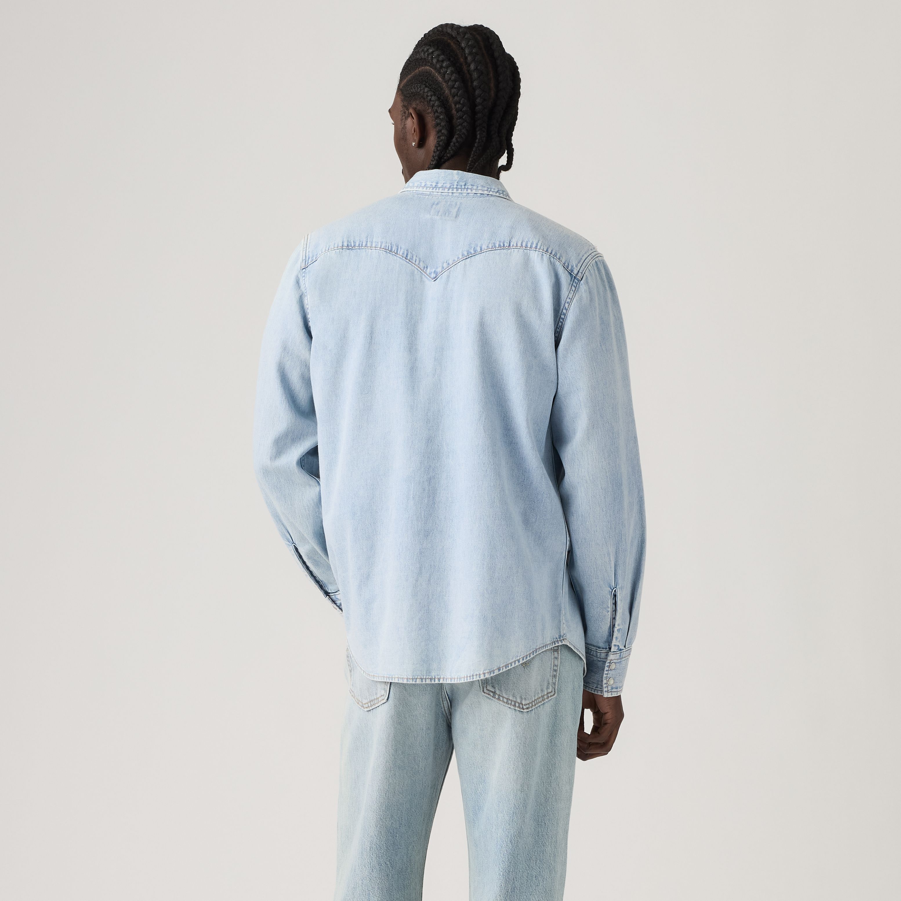 Classic Standard Western Denim Shirt 4