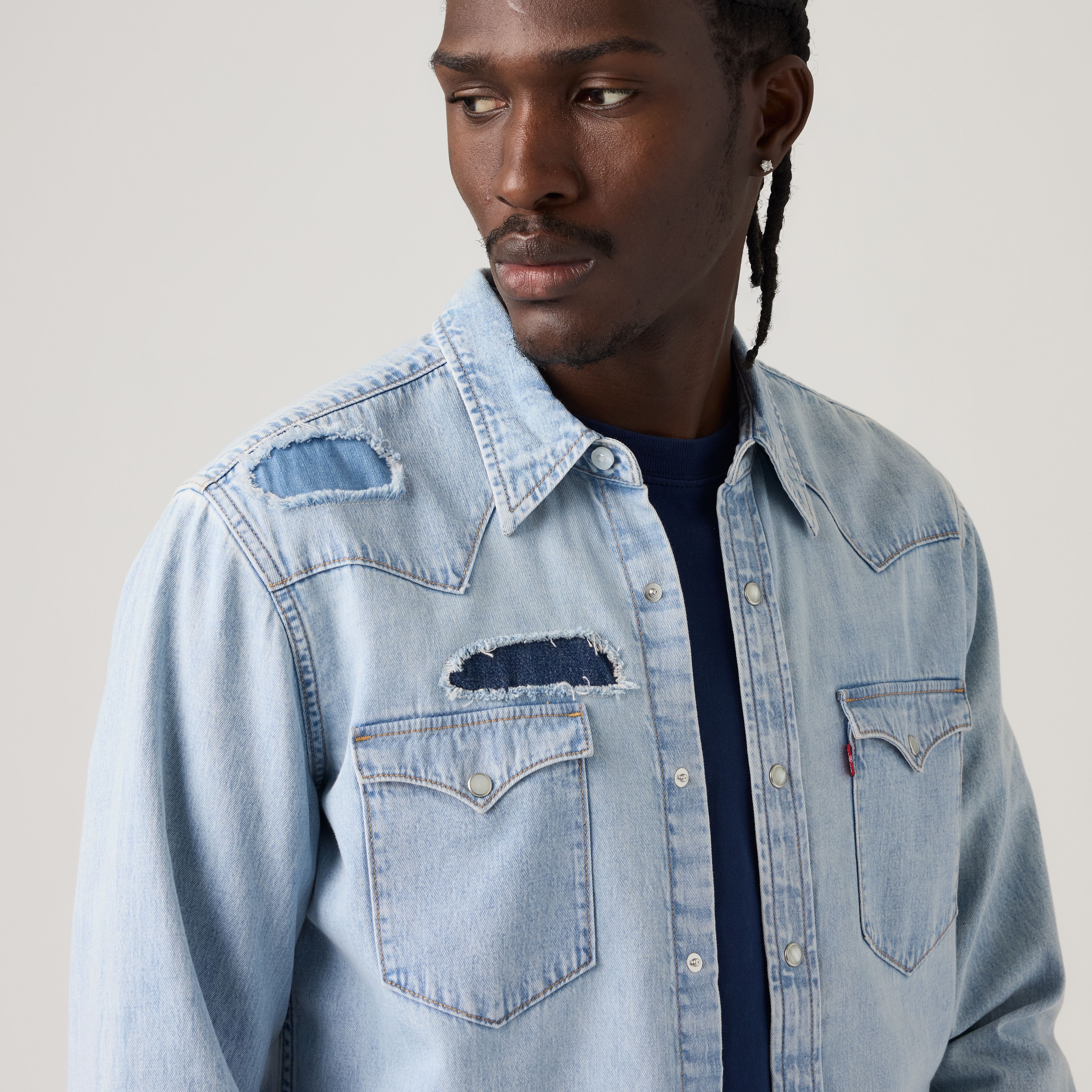 Classic Standard Western Denim Shirt 2