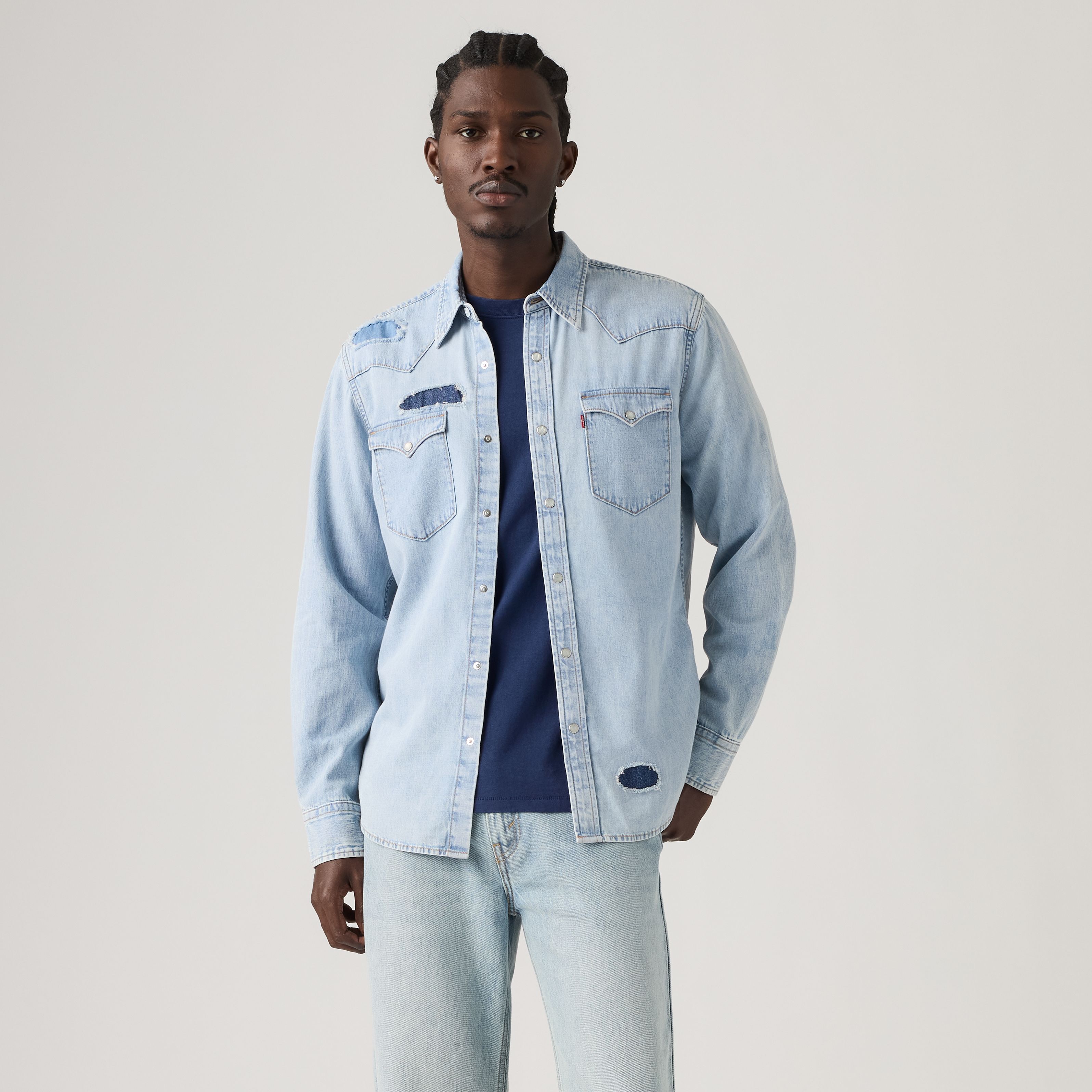 Classic Standard Western Denim Shirt 3