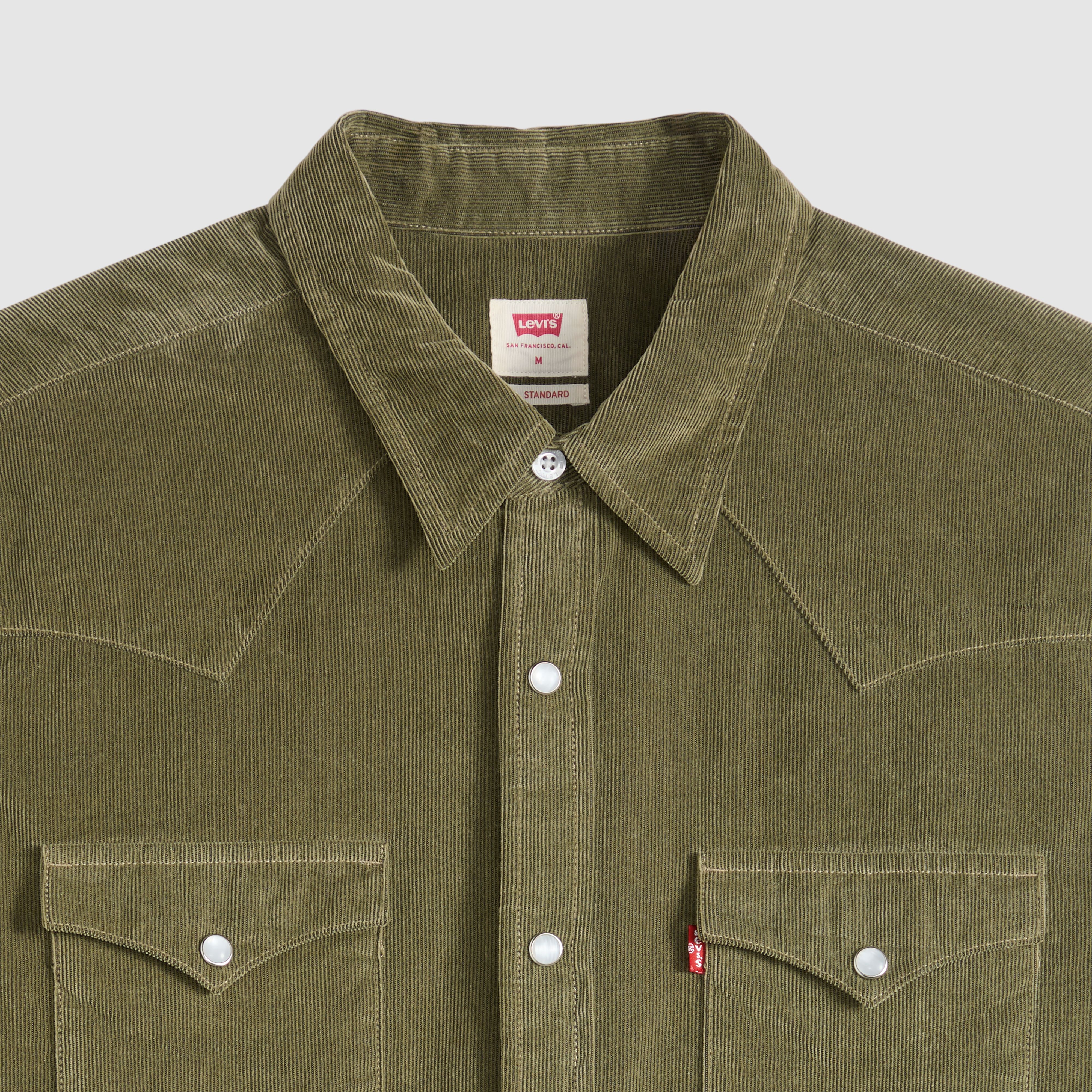 Classic Standard Western Corduroy Shirt 6