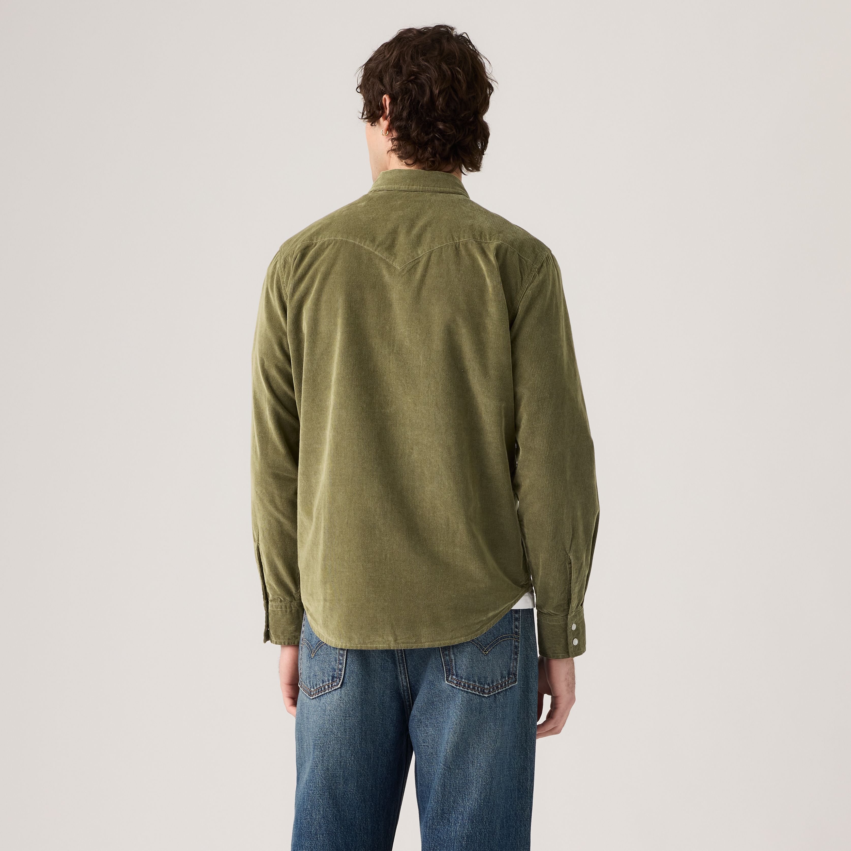 Classic Standard Western Corduroy Shirt 4