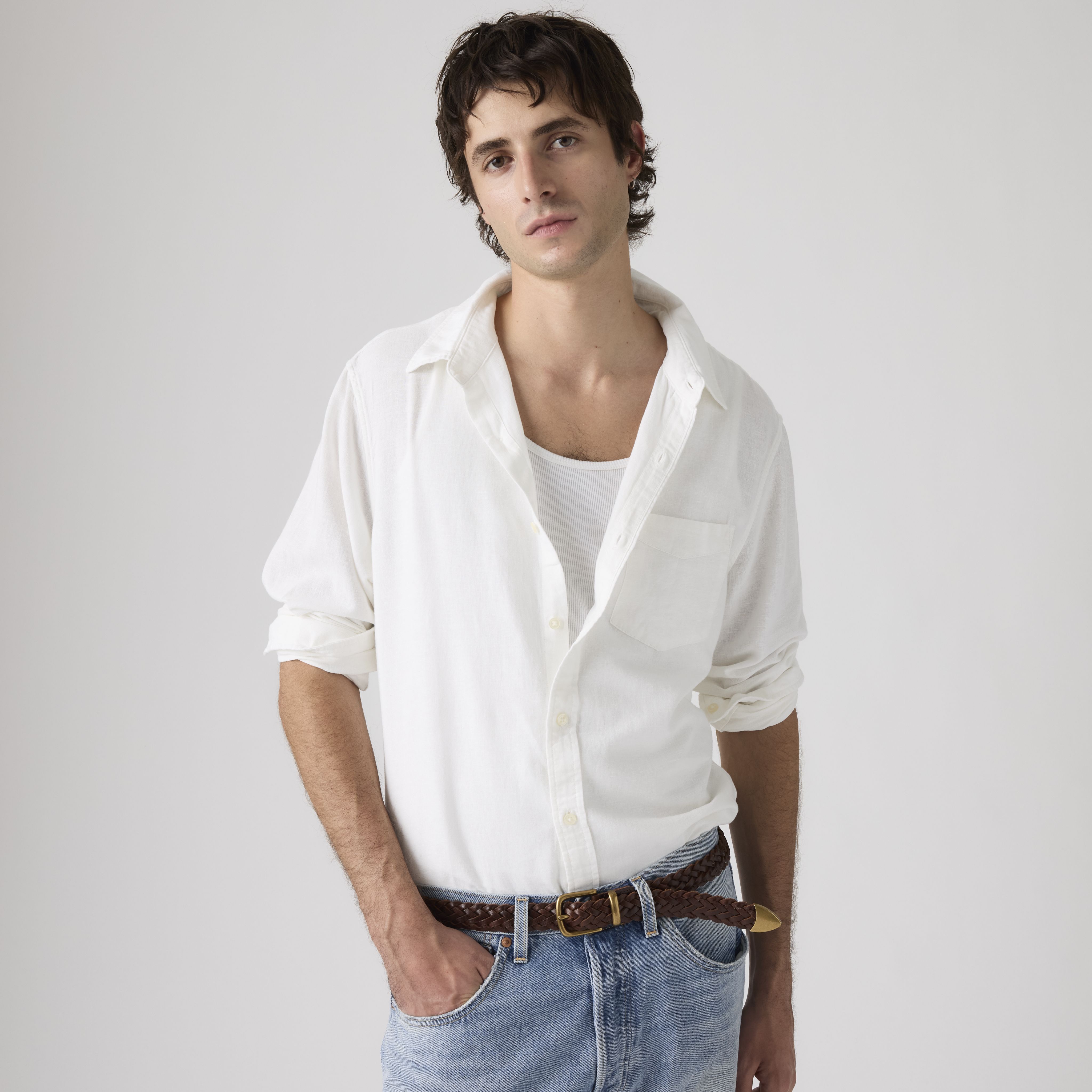 Sunset One Pocket Standard Fit Shirt 1