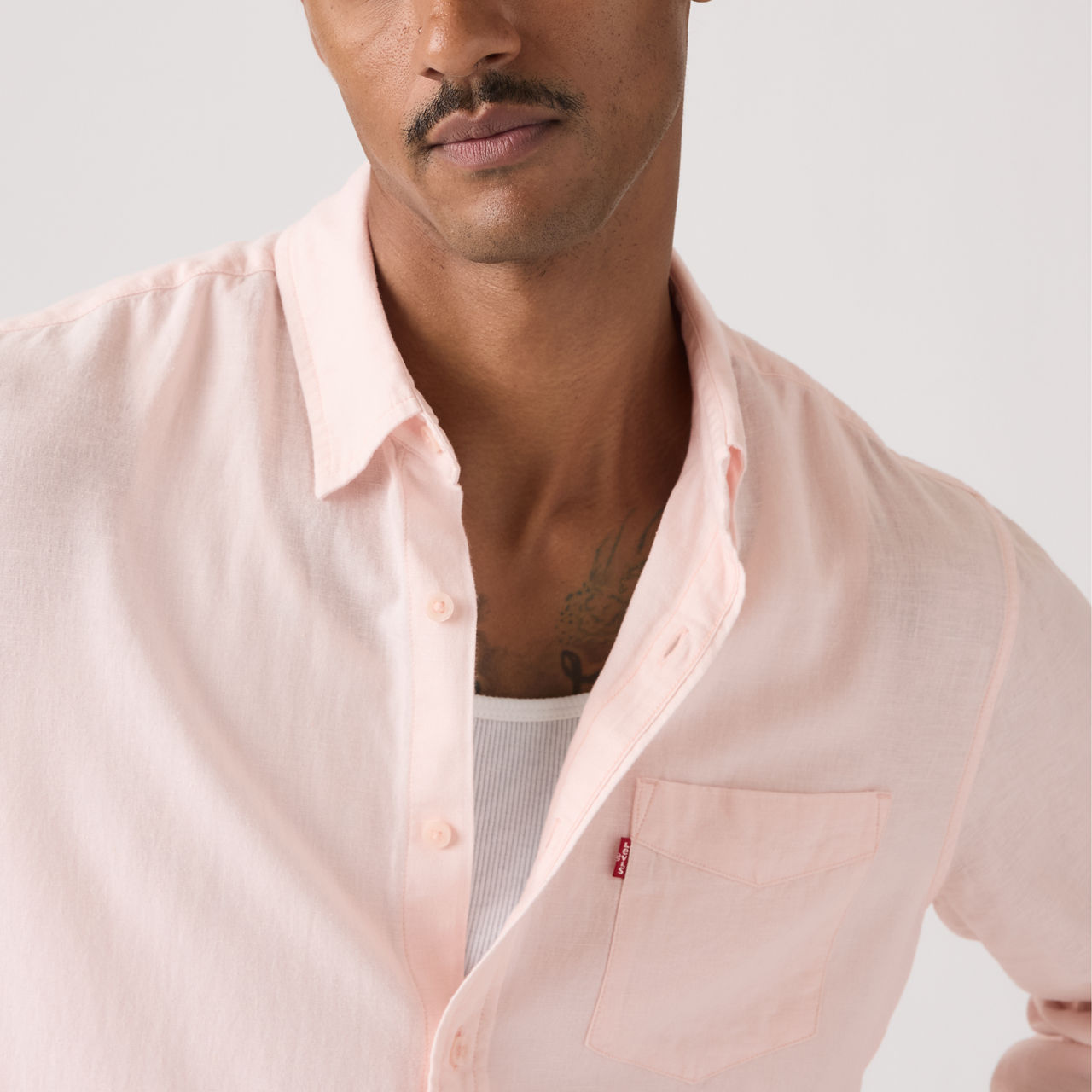 Sunset One Pocket Button-Up Shirt 2