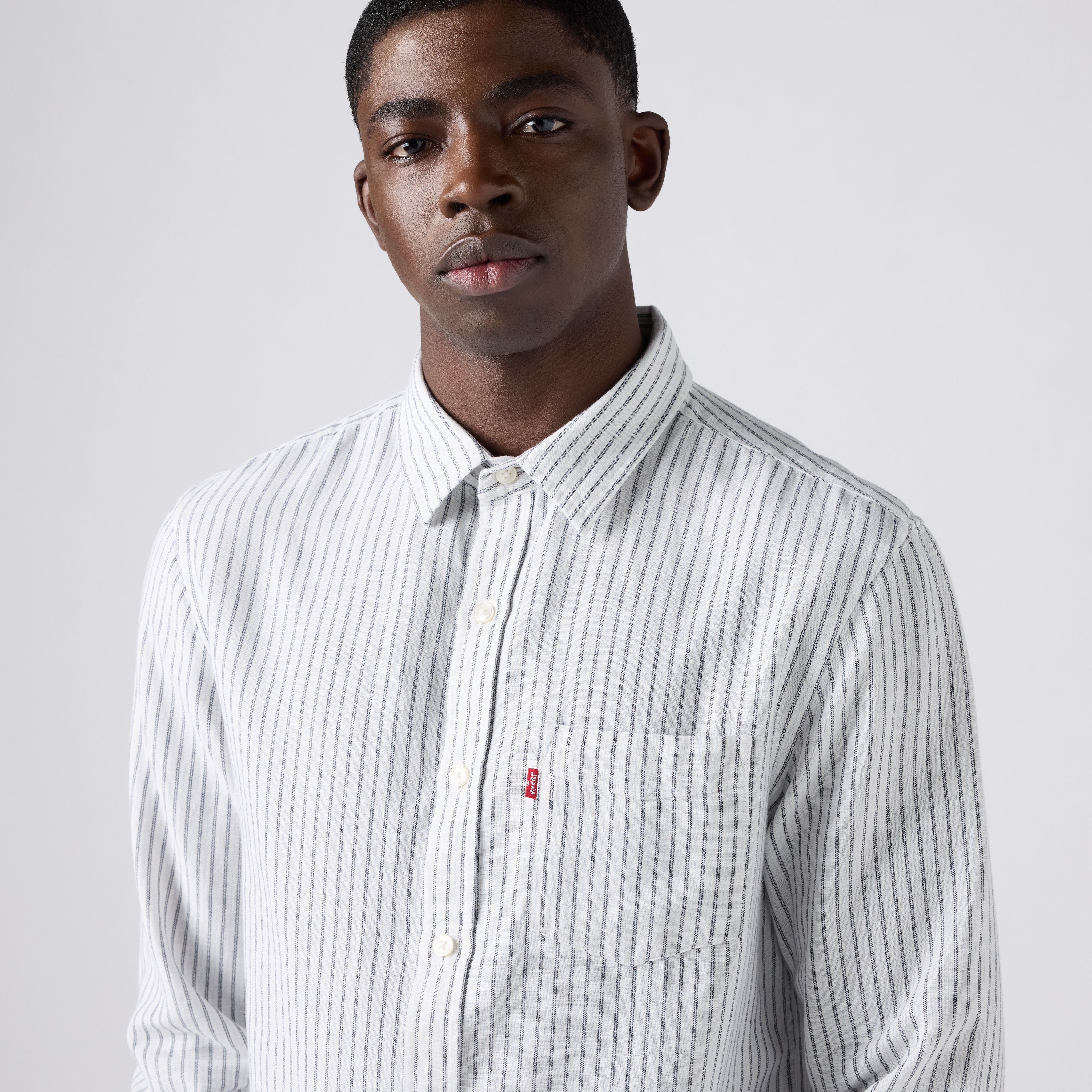 Sunset-skjorta med ficka 2