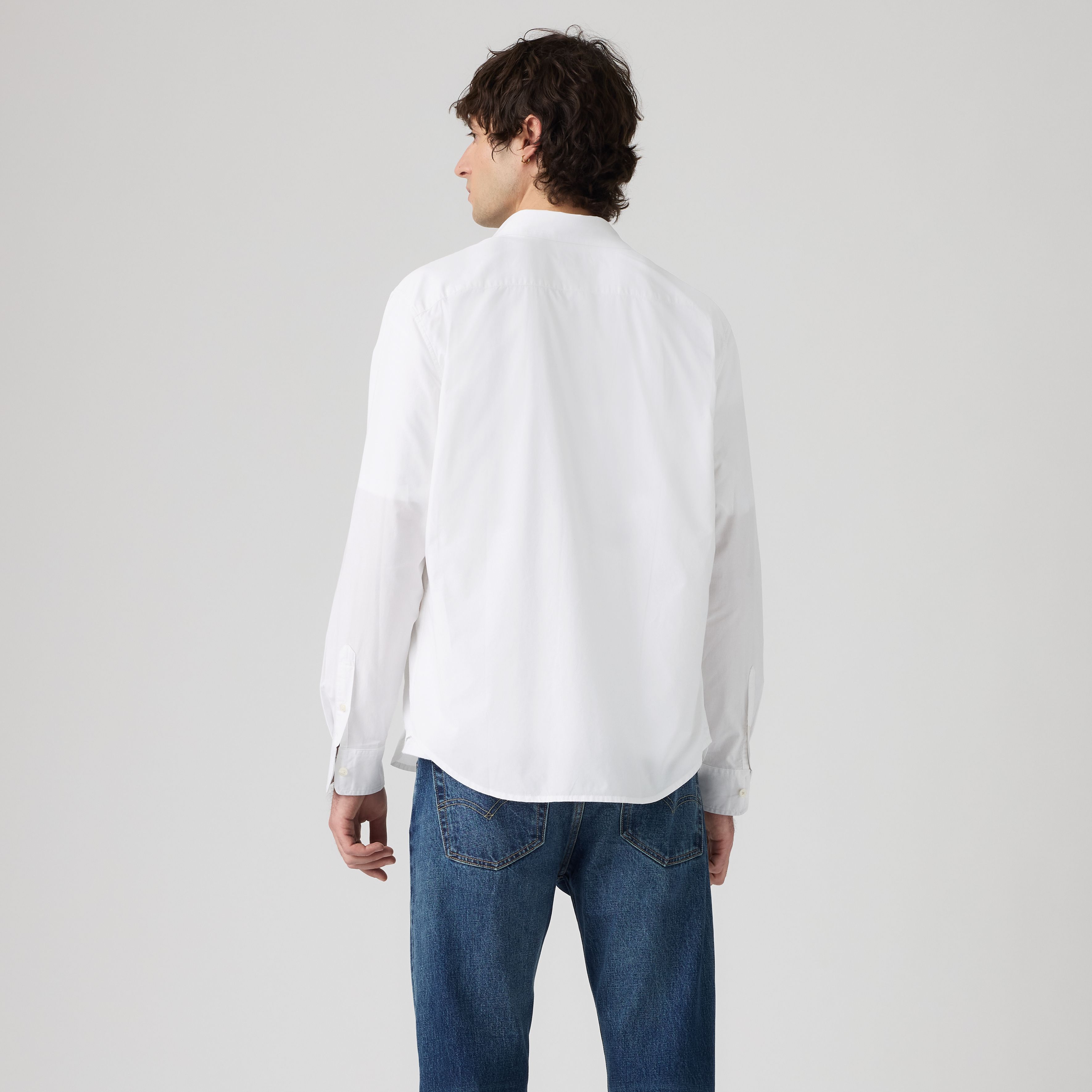 Sunset One Pocket Standard Poplin Shirt 4