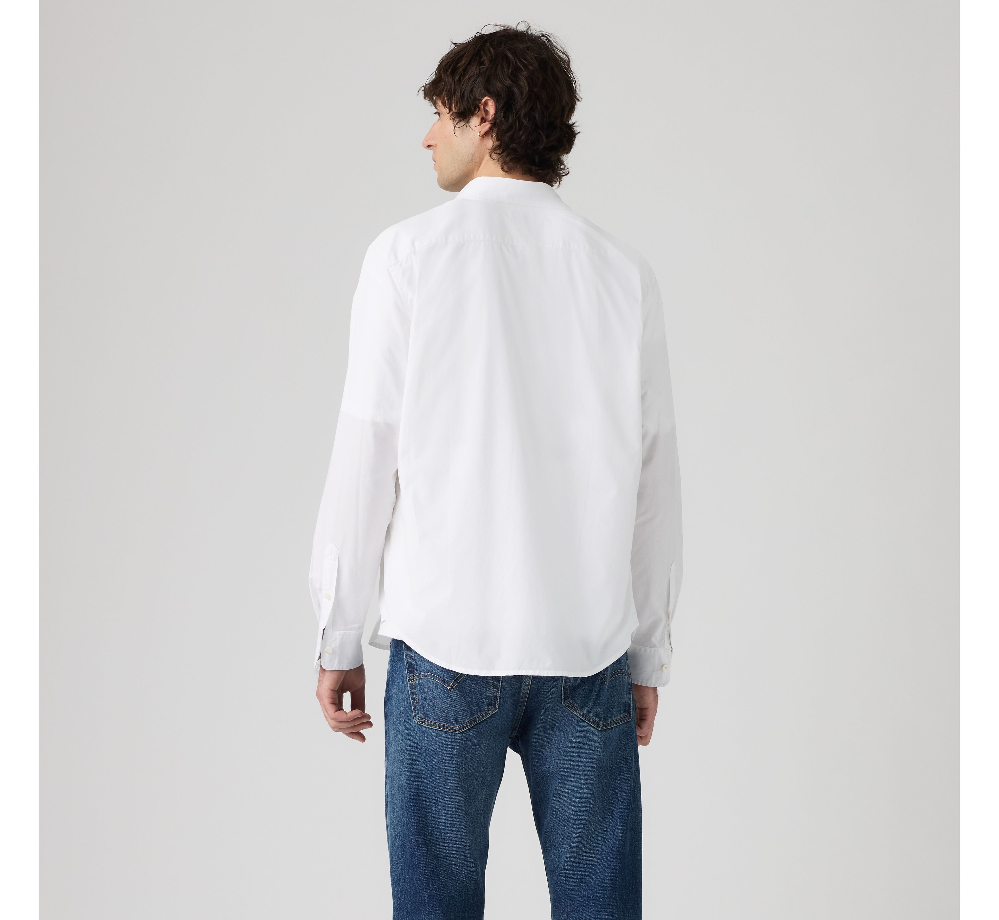 Sunset One Pocket Standard Poplin Shirt