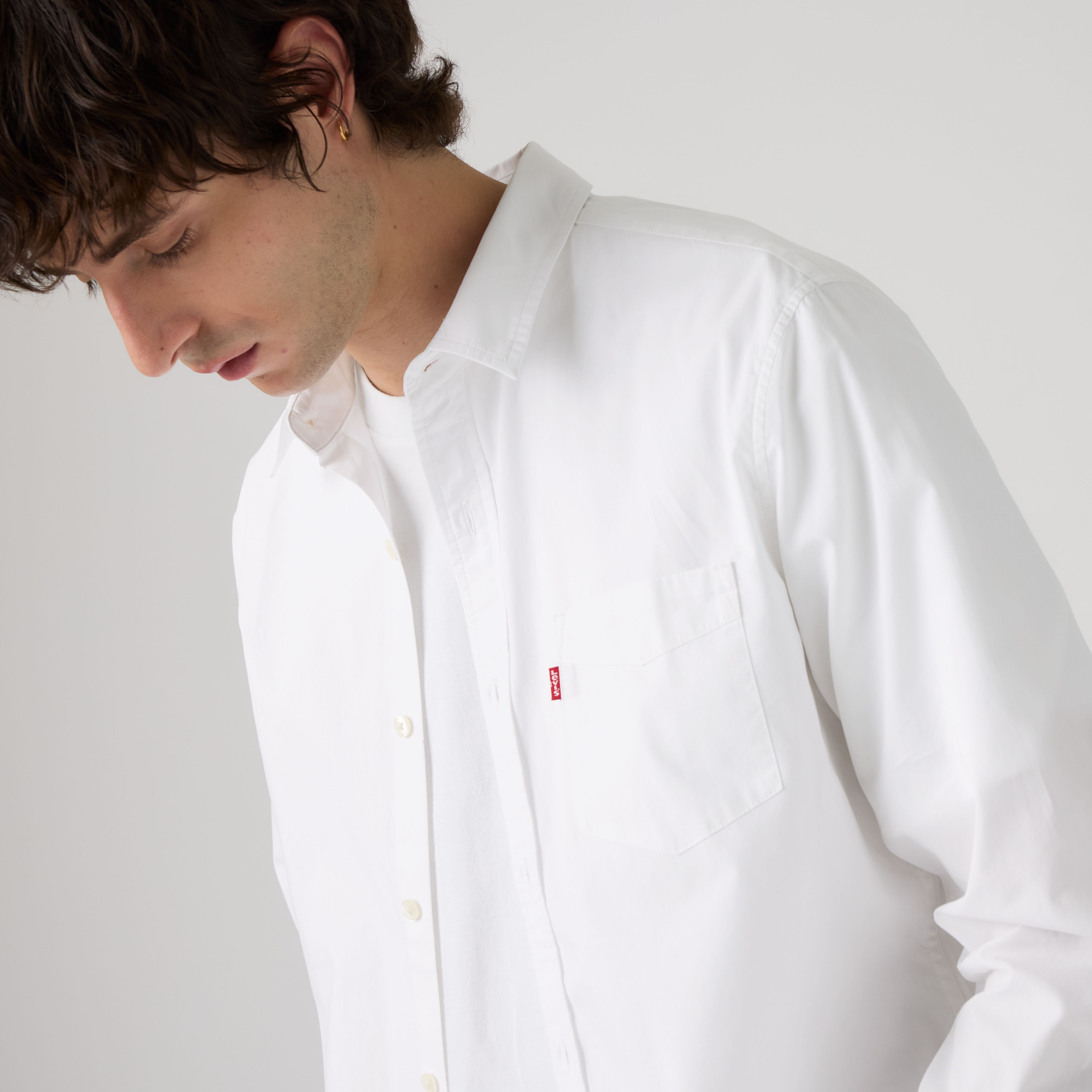 Sunset One Pocket Standard Poplin Shirt 2
