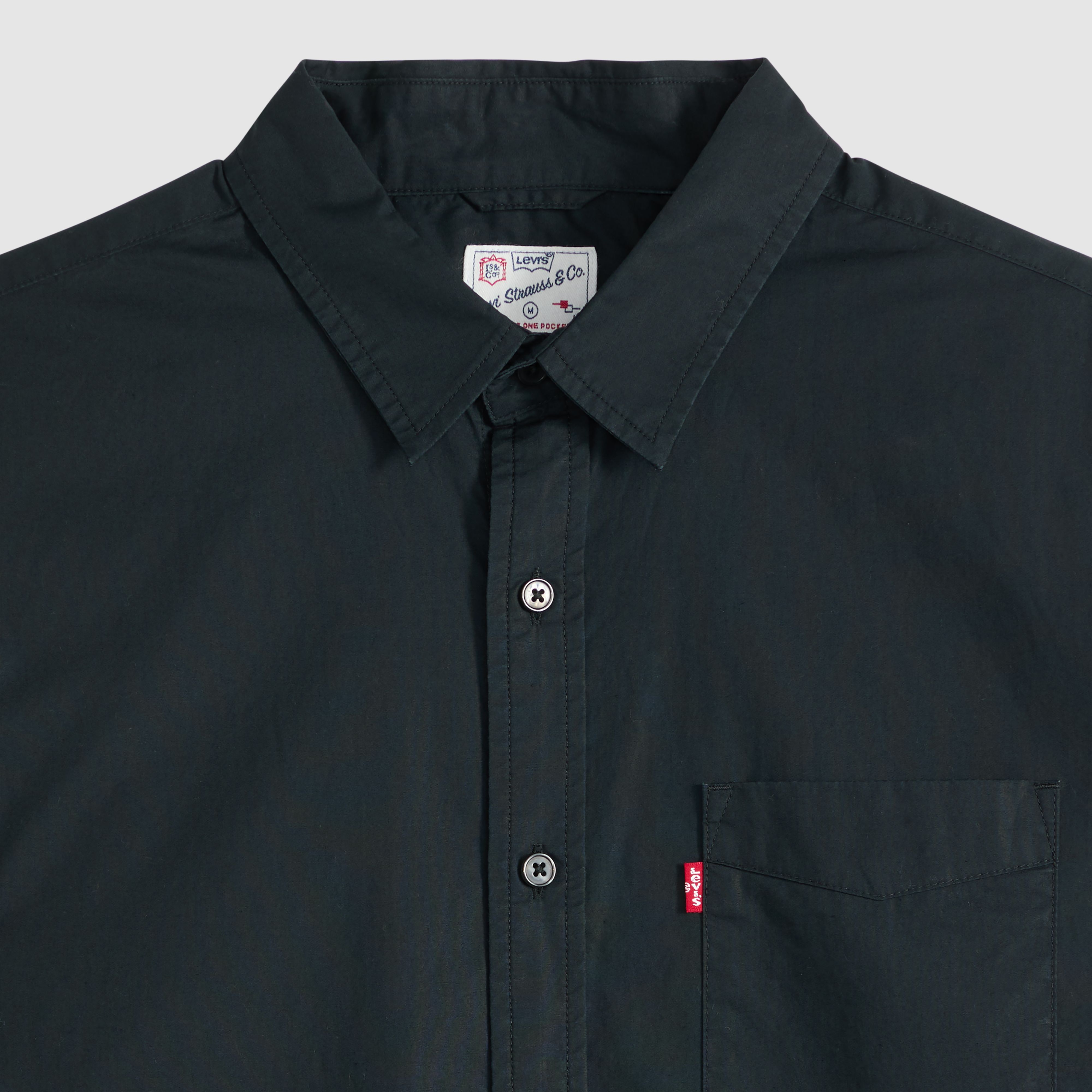 Sunset One Pocket Standard Poplin Shirt 6