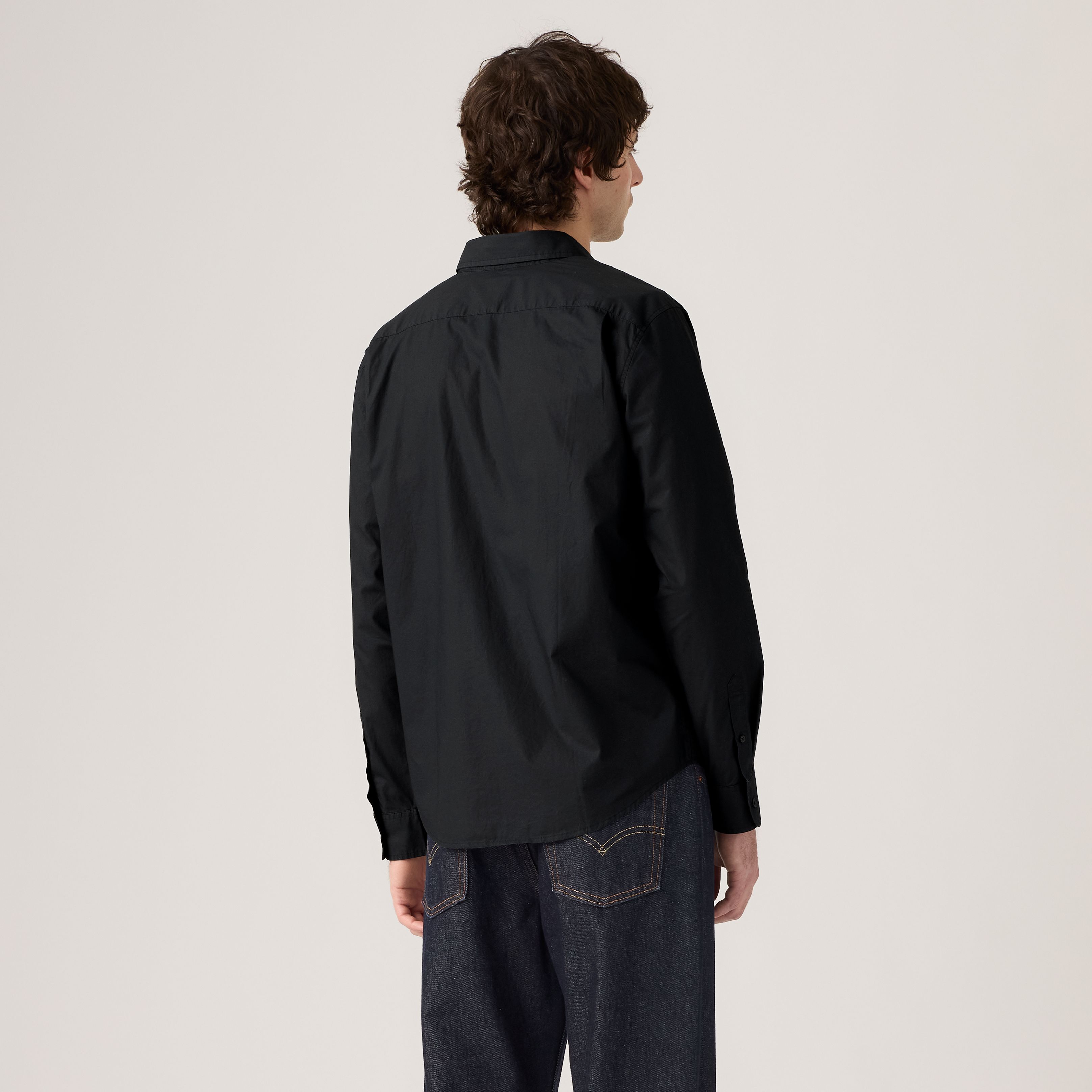 Sunset One Pocket Standard Poplin Shirt 4