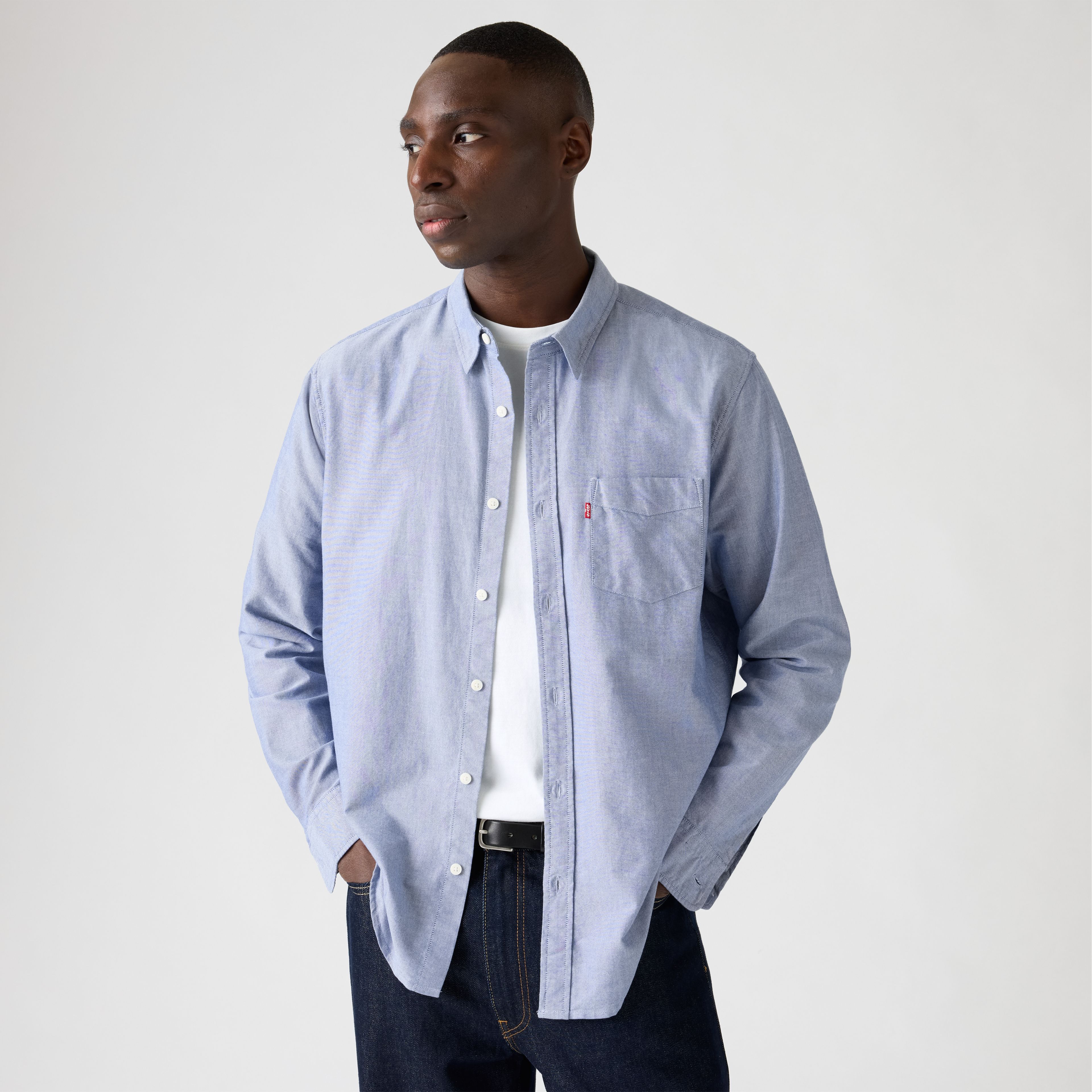 Classic One Pocket Standard Oxford Shirt