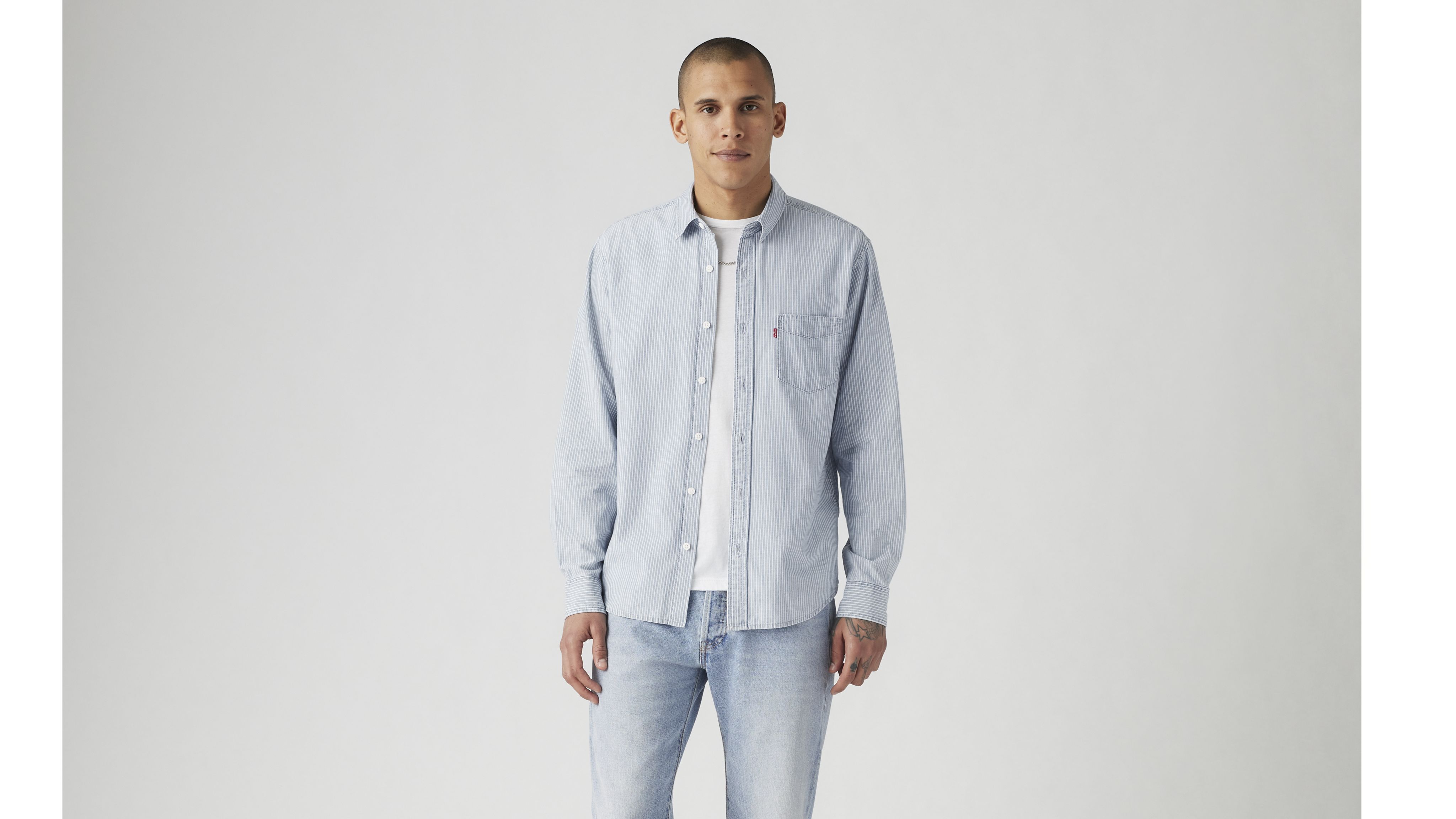 Classic One Pocket Standard Fit Shirt 1