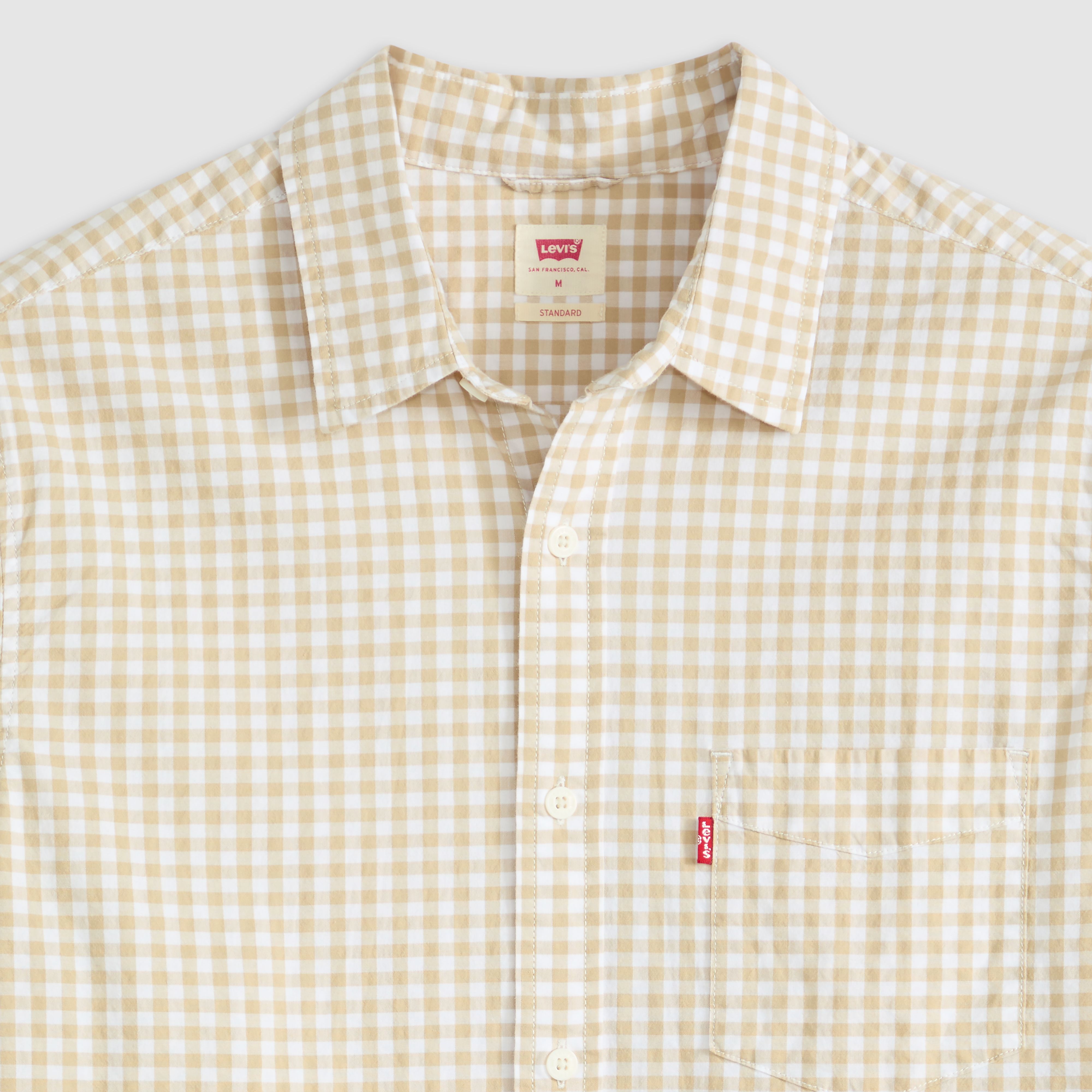 Classic One Pocket Standard Fit Shirt - Brown | Levi's® US