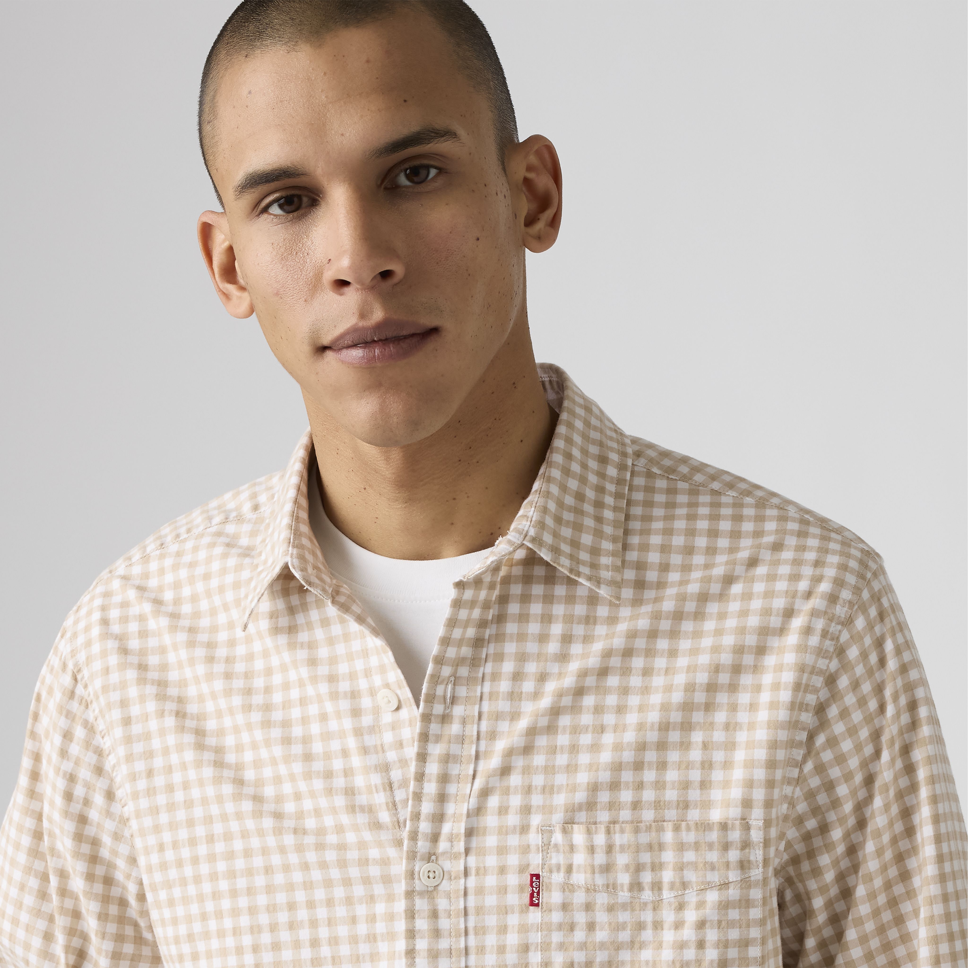 Classic One Pocket Standard Fit Shirt - Brown | Levi's® US