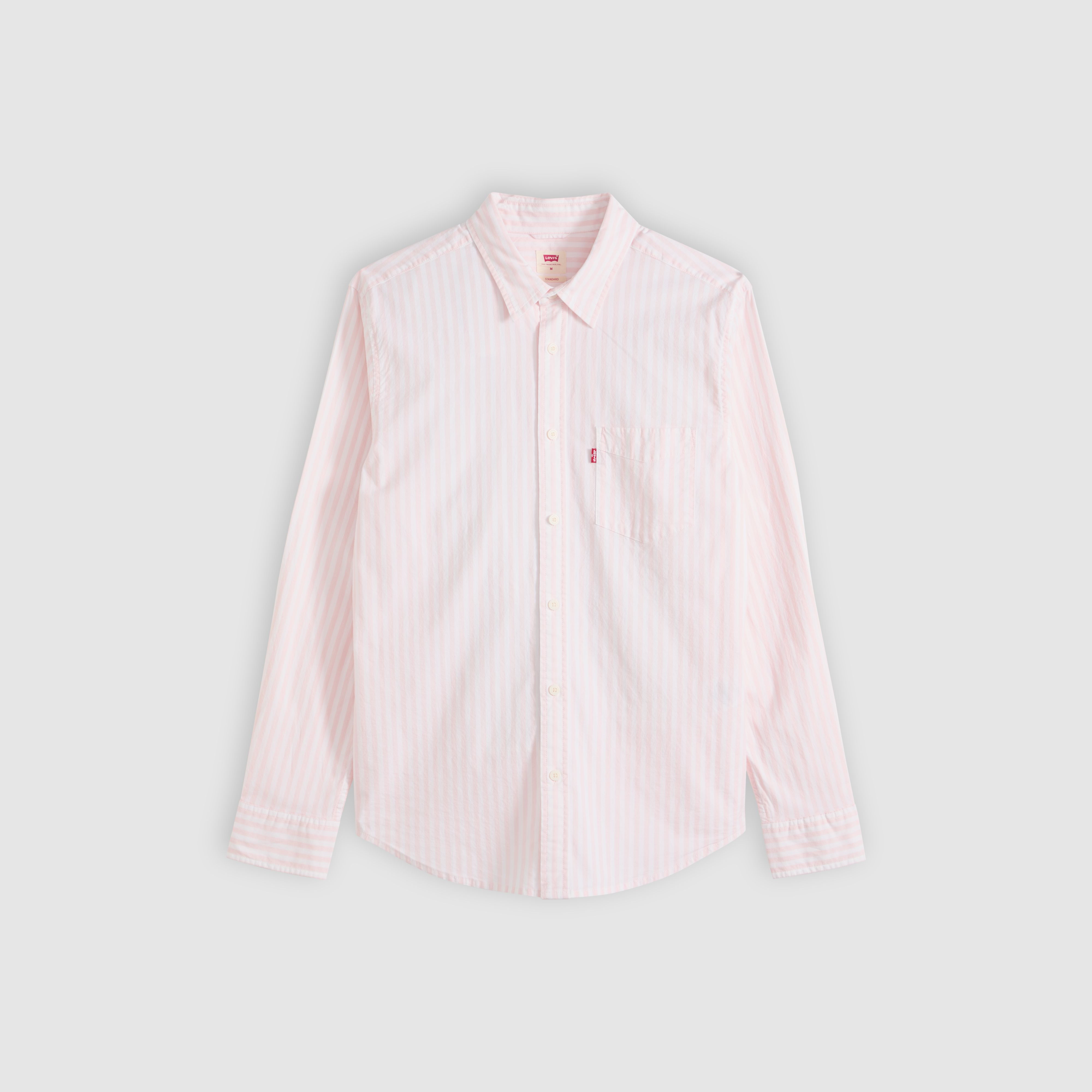 Classic One Pocket Standard Fit Poplin Shirt 5