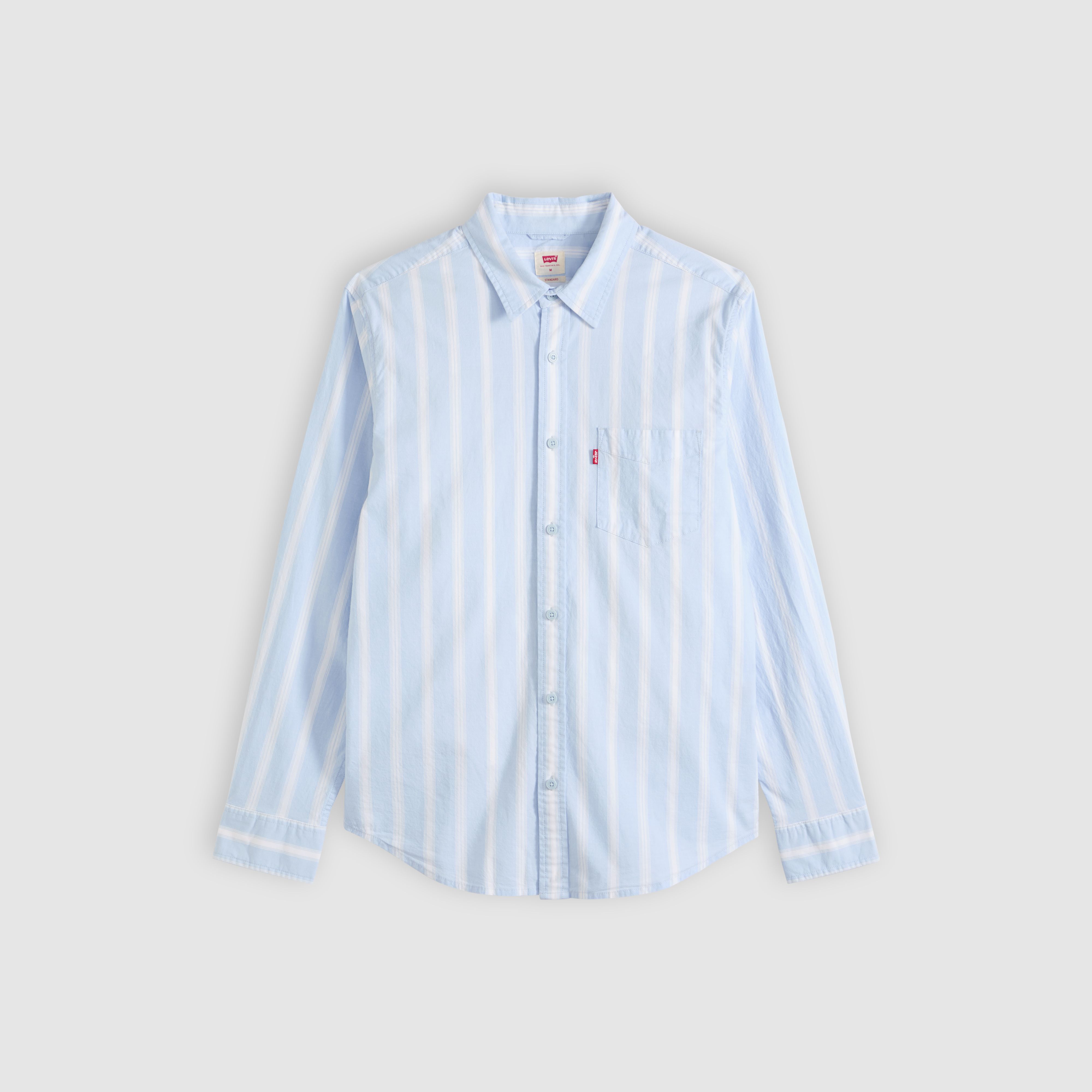 Classic One Pocket Standard Fit Poplin Shirt 5