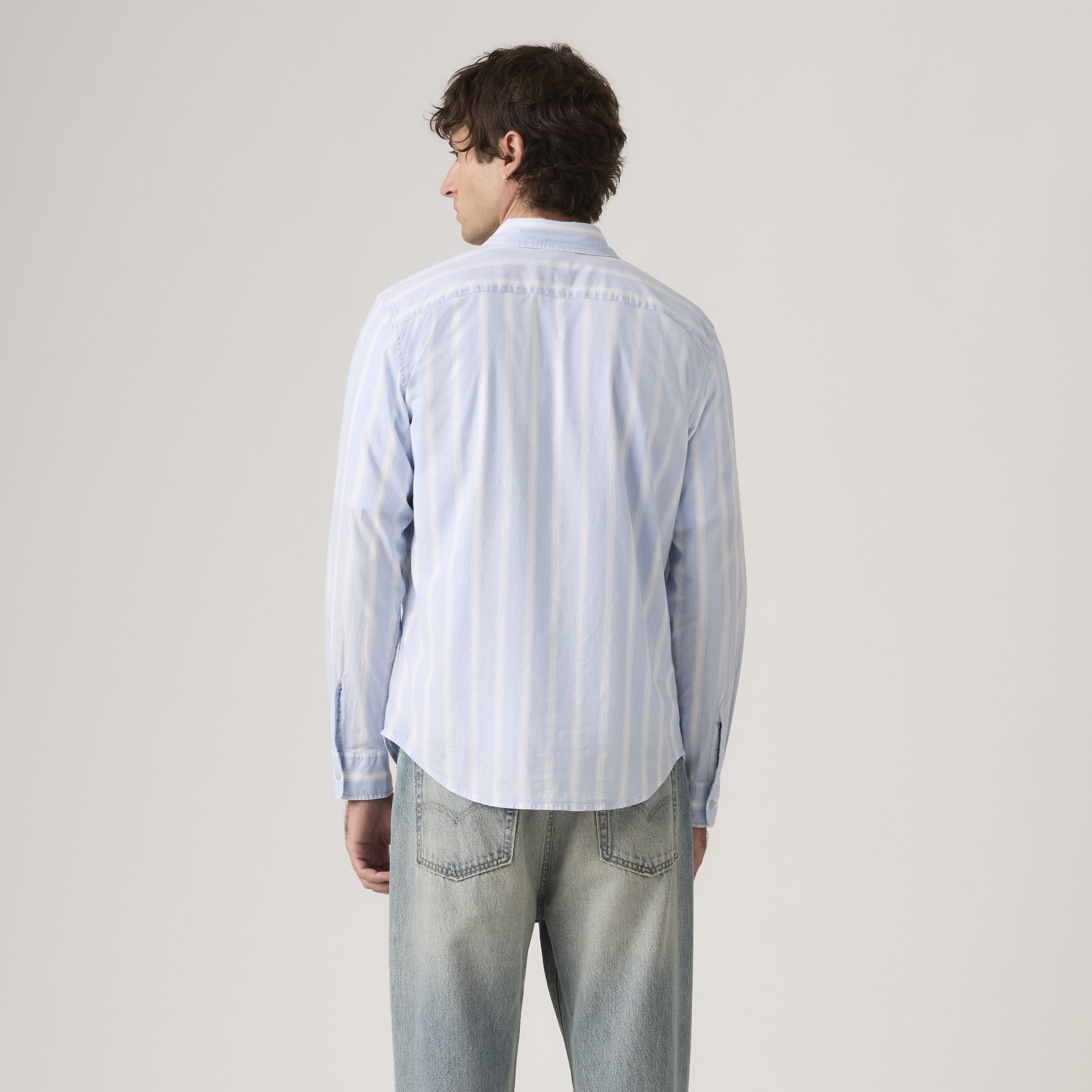 Classic One Pocket Standard Fit Poplin Shirt 4