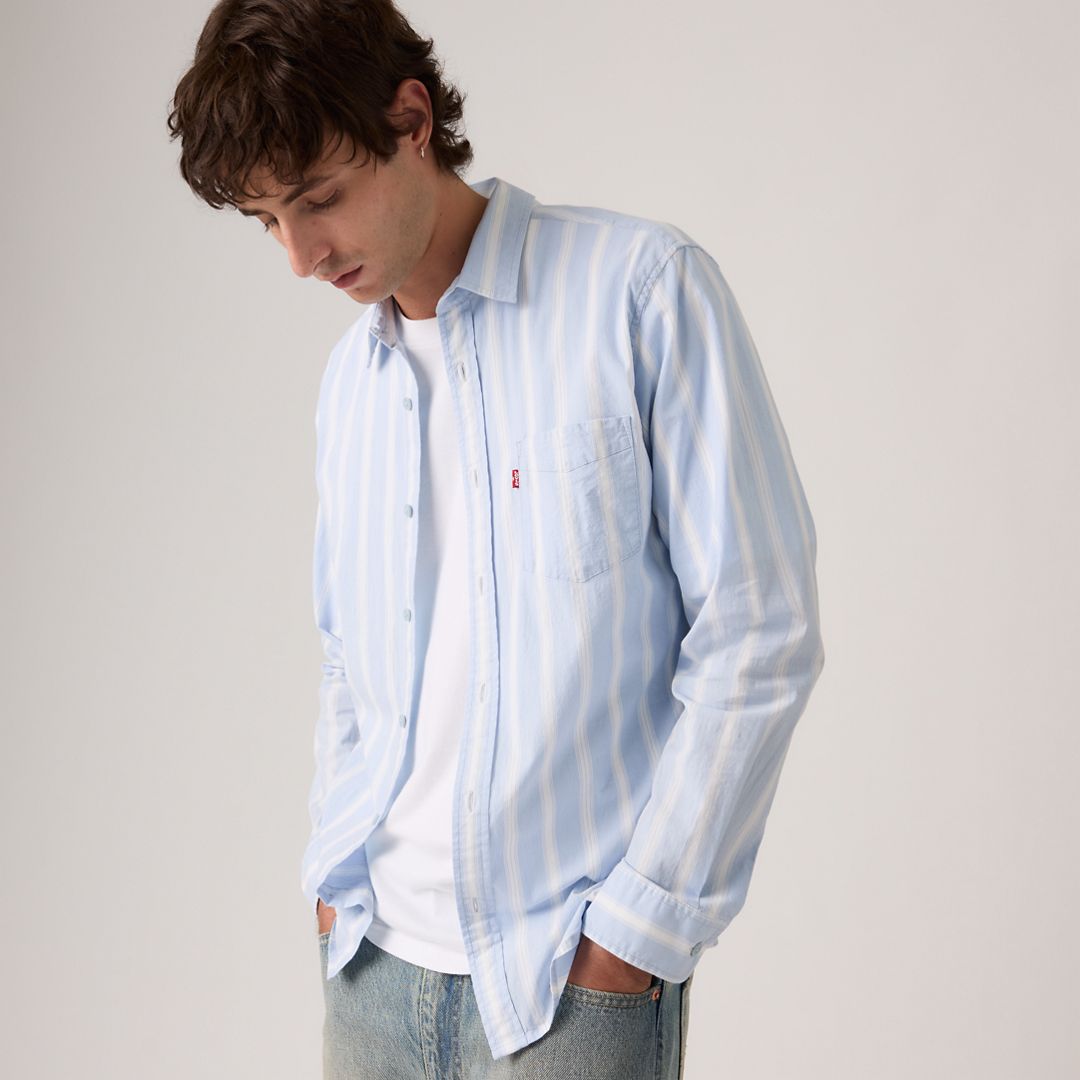 Levi's Classic One Pocket Standard Fit Poplin Shirt - Men's