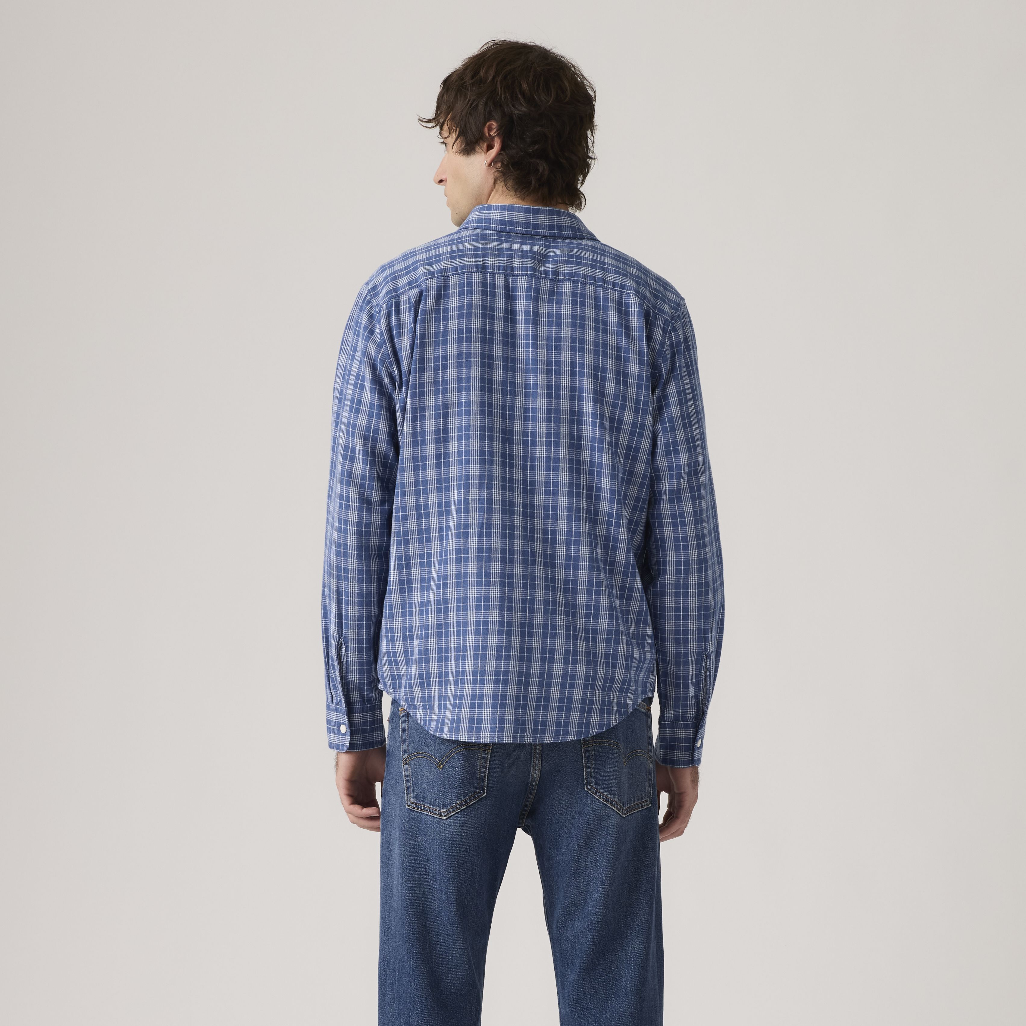Classic One Pocket Standard Fit Cotton Linen Shirt 4