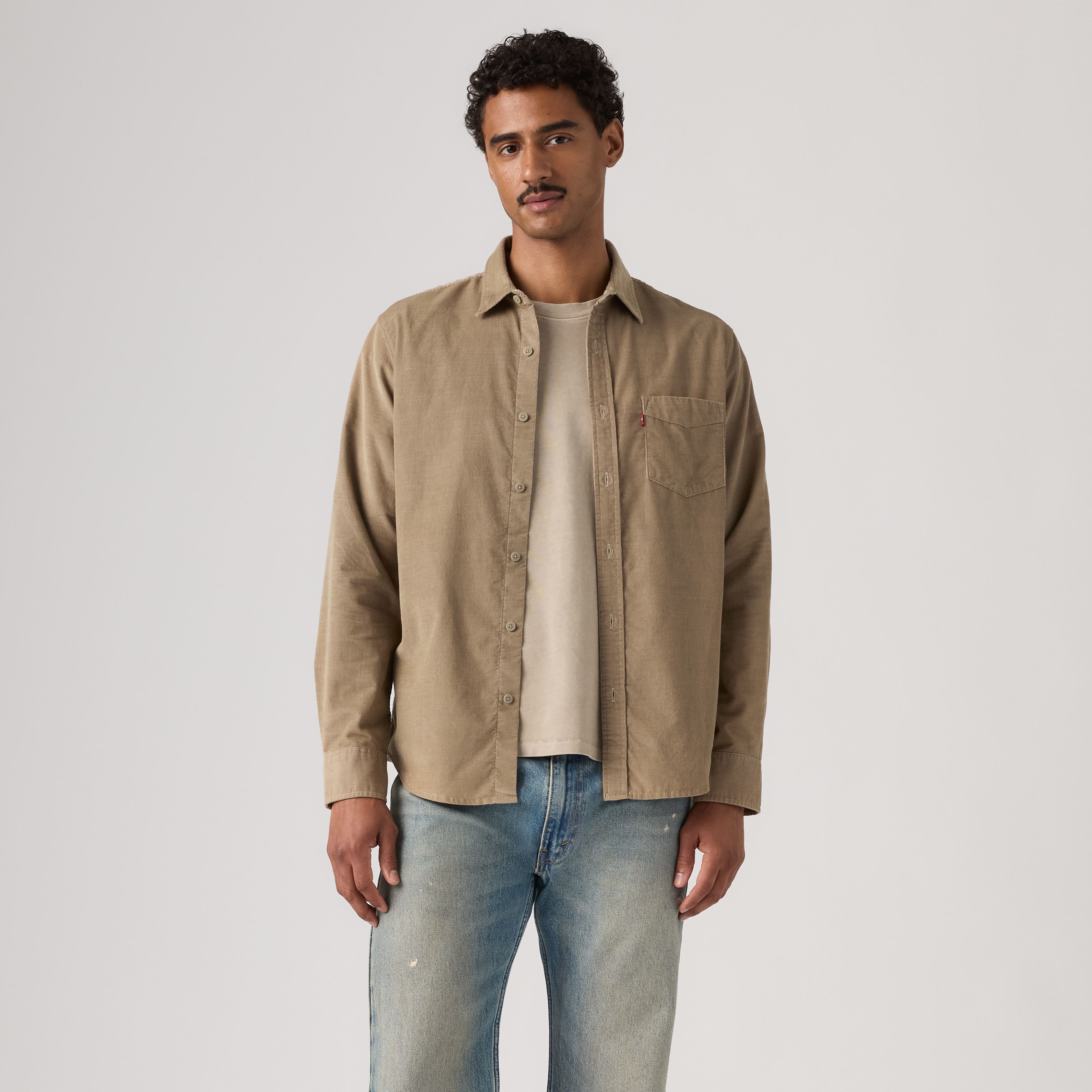Corduroy Classic Pocket Standard Fit Shirt 3