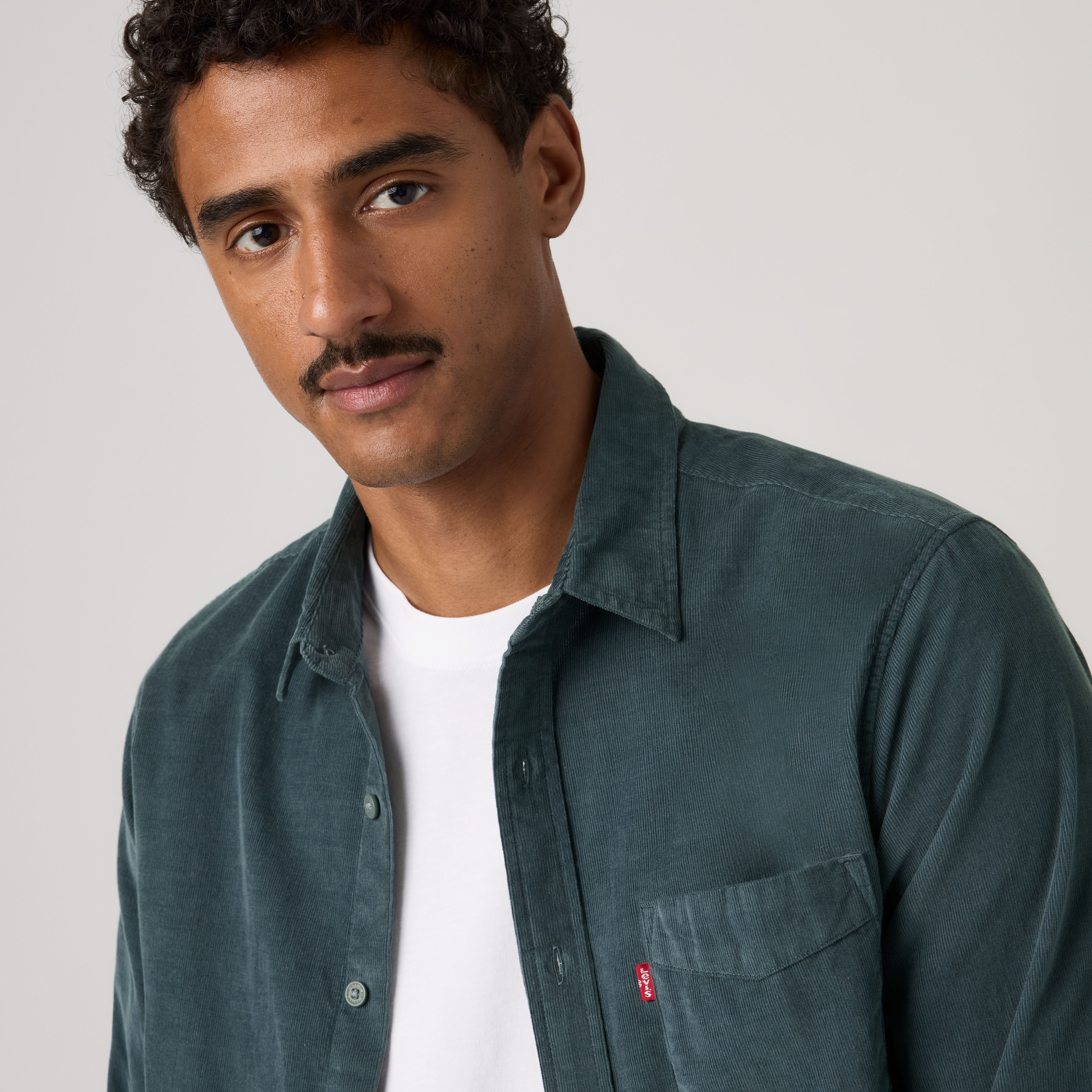 Corduroy Classic Pocket Standard Fit Shirt 2