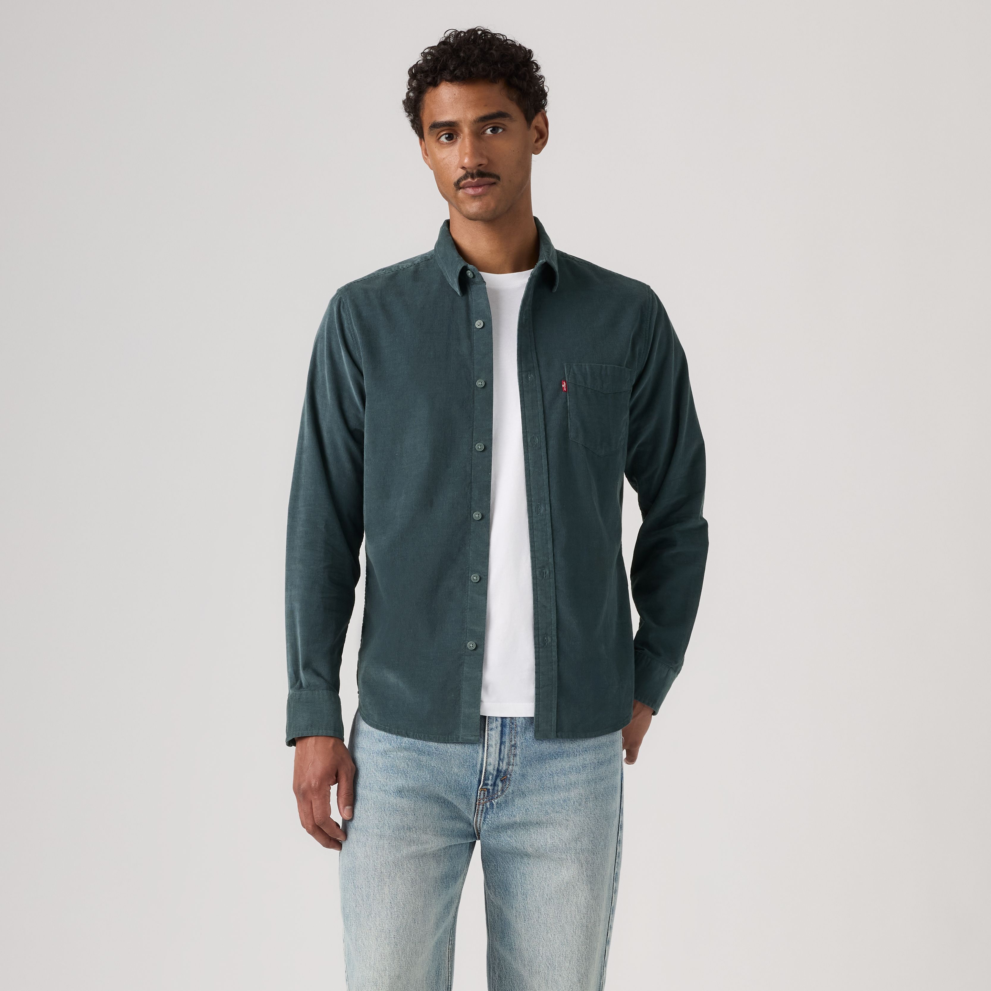 Corduroy Classic Pocket Standard Fit Shirt 3