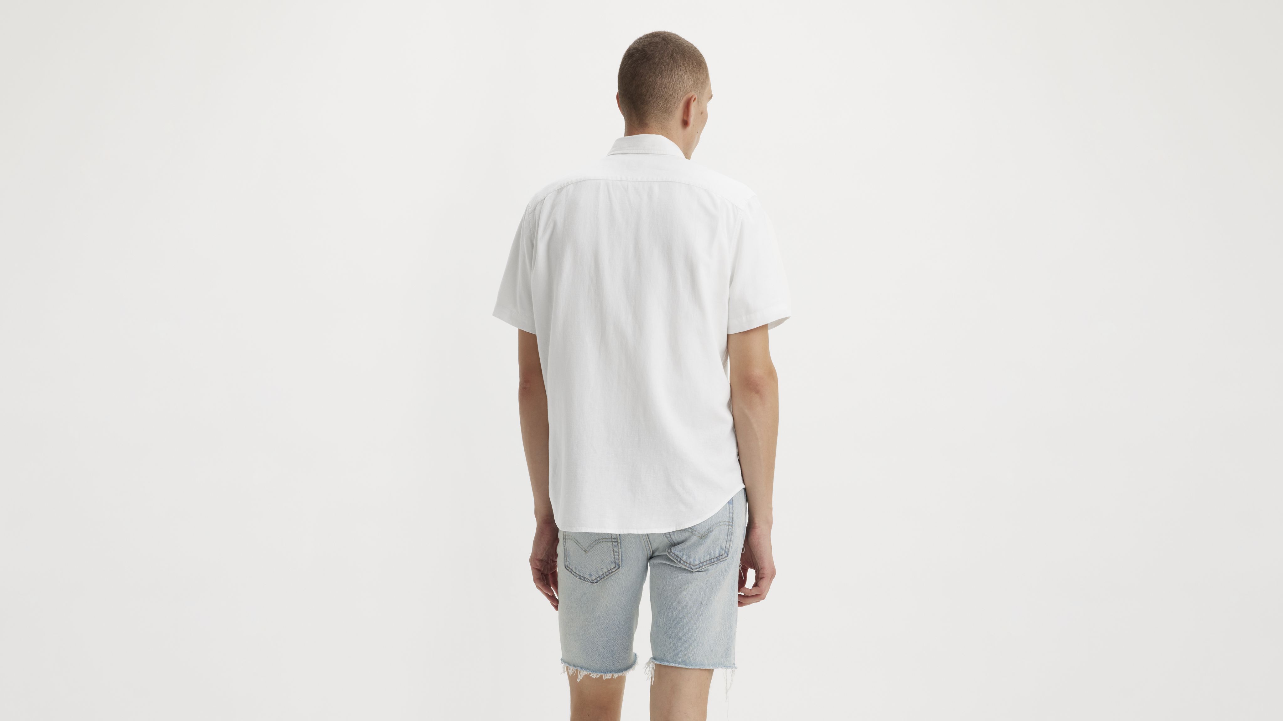 Short Sleeve Sunset One Pocket Shirt 4