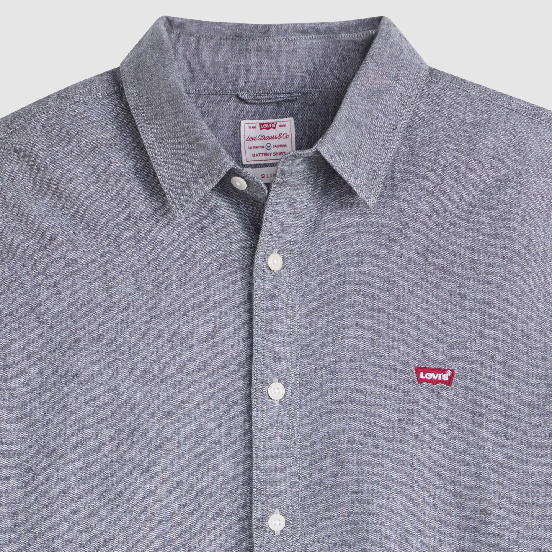 Battery Housemark Slim Fit Shirt 7