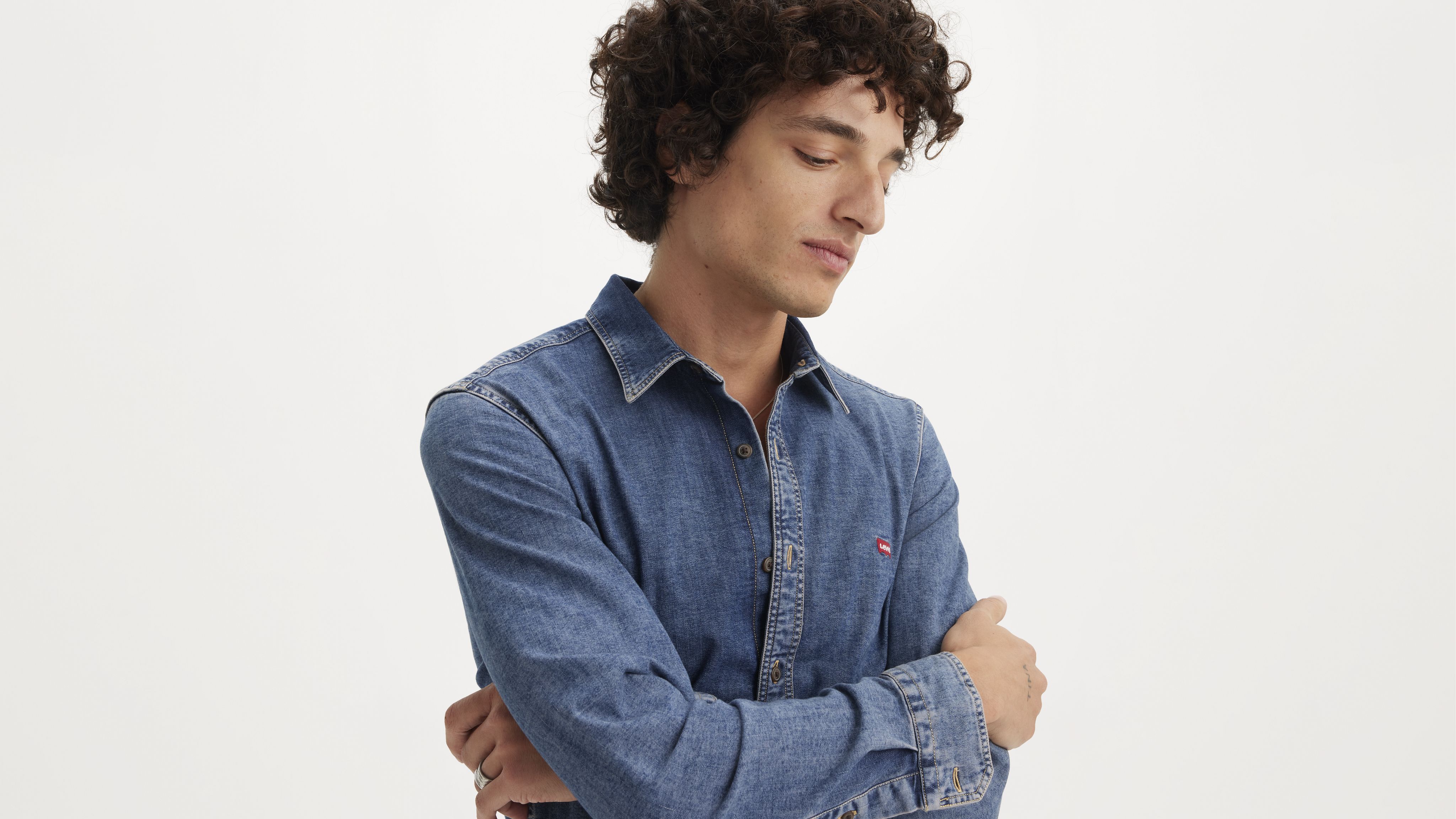 Battery Housemark Slim Fit overhemd 4