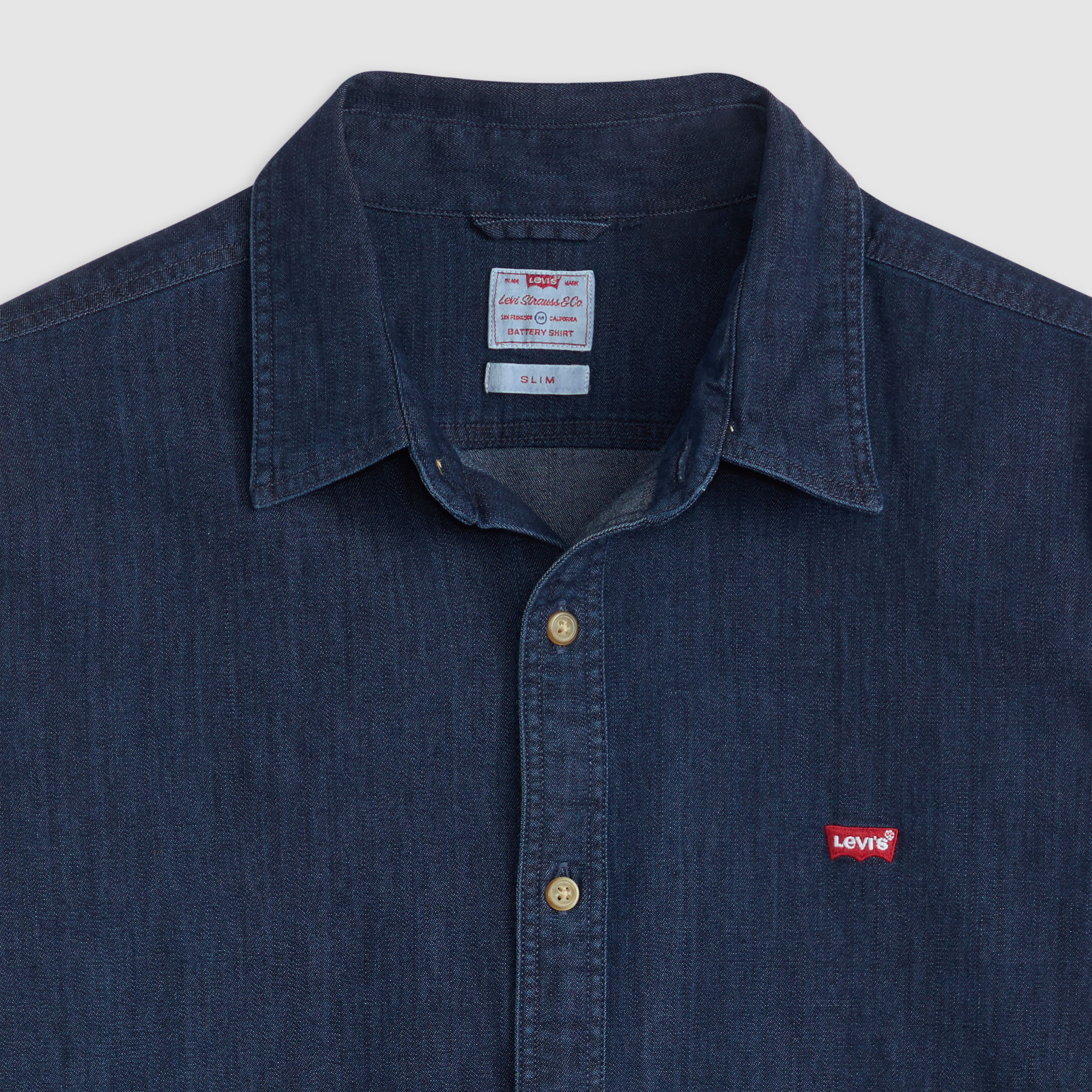 Battery Housemark Slim Fit Shirt 6